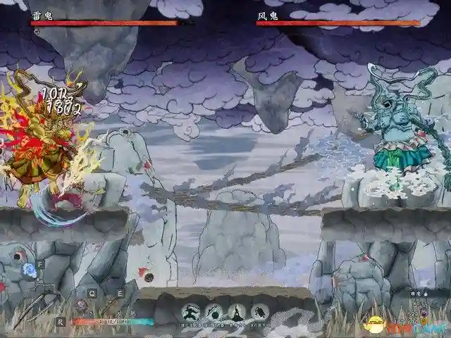 《月风魔传:不朽之月》图文攻略,剧情流程攻略(含“剧情流程”“打法要点”“BOSS战”)。《月风魔传:不朽之月》是一款和风横版动作游戏,游戏采用非线性迷宫,与优秀的砍杀系统融为一体,讲述月族家主持刀维护正义,铲除罪恶的故事。游戏比较硬核,难度和黑魂类似,比较考验玩家的技巧,死亡惩罚也相当重,想挑战高难度或者享受砍杀的刺激的玩家,不妨一试。序章序章教学关,拿上刀,左键攻击,右键格挡,shift闪避,空格跳跃,连击硬直,砍死敌人。按Q或者E射远程,但弹药稀少,一般不用来打小兵。骷髅怪是最低级的敌人,直接上去砍就行了。可以在设置里面自定义按键,将闪避绑定到更舒服的位置,例如笔者将其绑定到鼠标中键,操作难度就大大降低了。跳跃的时候,二段跳可以跳得更远,如果要下去,就空格+S。回到基地,捡起地上的武器开始闯关。这里说一下,每次死亡之后都会返回到这里,进度会被重置,所有道具丢失,这是本游戏最难的地方。边地忌地骷髅兵很好对付,上去连击弄死,弓箭手需要用跳跃躲开,格挡的时候,对操作要求很高,不建议格挡。空格+S跳下去,然后一直往右边走,路上可以开箱子拿到武器,武器随机,品质也是随机,看脸。遇到炸弹怪的时候,除了要躲开炸弹外,主要打法就是上去近战击杀。关于武器,棒子不推荐,这种武器伤害高,但是攻速特别慢,极其容易被敌人攻击,除了棒子这种慢攻速武器,其他的都行,推荐用刀或者双刀。下图这种怪,暂且叫他猛男吧,这种怪拿着棒子,伤害特别高,一下可以打掉你一半的血,所以在战斗的时候,上去砍两刀就闪避走,不要贪刀,要慢慢磨死。走到尽头后,跳下去,再往左边走,路上遇到石碑,互动可以拿到血瓶。在战斗的时候,最好不用格挡,而是用闪避,这样会触发暴击,打出的伤害可以秒掉精英怪。下图这种黄颜色的传送门可以进去逛逛,里面是商店,武器不用买,因为开箱子就能刷到,材料还是值得一买的。走到尽头再上去,下图这里就是出口,进去打BOSS。BOSS战-龙骨鬼第一章BOSS非常好打,跳跃+连击砍头部,这样便可顺带砍到其他部位,造成数倍的伤害,而攻击手部将其摧毁可以瘫痪掉BOSS的武力,如果BOSS发动攻击,就使用跳跃来躲避。打完后,可以用搜集到的材料对武器进行升级,也可以用魂升级自身,建议优先升级技,堆叠武器伤害。业火断崖这一关还是一样的打法,只是要注意鬼脸怪的冲击,可以用格挡挡掉攻击,如果当前武器没有格挡招式,可以用跳跃来躲避。然后就是潜伏在地上的小怪,这种小怪攻击的时候会施加流血效果,务必用高攻速武器打,不要让他攻击到,不然一直流血会很吃亏。流程还是探索地图然后找出口,出口在地图的左边。BOSS战-大百足形态1:盘踞此时跳上去砍就行,因为这样会砍到多个部位,伤害较高。形态2,:侧翼钻地喷射远程此时,远离BOSS,闪避掉远程攻击。如果在BOSS钻出来的时候就跳上去用闪避砍的话,就会触发暴击,打断施法。形态3:撞击大招这个大招非常好躲,BOSS冲过来的时候,跳跃,跳到BOSS身上砍,不仅能躲开攻击,而且也能造成伤害。云霞双峰开局砍掉两边的恶魔眼,驱散迷雾。注意,这一关的出口就在入口上面一层,需要你驱散迷雾才能进去。这一关主要的威胁就是天上的鸟会发射毒炸弹,需要你优先从上面走,将天上的鸟清除掉,不然在和其他敌人混战的时候,容易被炸。然后就是迷雾问题,清除迷雾的方法就是摧毁地图上的恶魔眼,只要跟着紫色迷雾走就能找到。关于拿着大钟的壮汉,打正面会没有伤害,需要闪避绕后,背刺打出伤害。BOSS战-双天鬼这两个BOSS其实也不难,首先去打黄颜色的鬼,不难,跳上去砍就行了。黄颜色鬼残血后,会放大招,也不难躲,地上有黄颜色闪电的,就是BOSS攻击的区域,躲开就行。杀死闪电鬼后,再去打风鬼,风刃的躲法也简单,跳跃避开即可。靠近BOSS,近战上去连击,建议躲在边缘砍。梦幻游廊歌女的打法,远程声波跳跃躲掉,闪避近身砍死。蠕虫是一种很弱的敌人,如果有双刀的话,建议拿双刀砍,右键大风车可以砍死一大片敌人。般若是这一关比较麻烦的敌人,它蓄力后会发动冲击,此时要用闪避绕后背刺,因为只有这样,才能打出伤害,不然如果正面砍的话,没有伤害。来到楼梯口,互动进去。暗世界的出口就是如下图这种传送门,互动之后回到明世界。如下图箭头所指,出口就在最下面一层。BOSS战:土蜘蛛本关的要点:如下图箭头所指,下雪的地方就是BOSS突袭的位置,不要被打中了,一发残血不是闹着玩的。打法就是跑上门连击砍。另外,关卡中会刷一些小怪,只需要让他们数量不要太多就行,留下一两个不杀也没事,专心去打BOSS。强化和激活BOSS战之后就可以强化以及激活武器,强化的意思是,使用材料强化武器,但不会立即生效。如果要让强化生效,就要去激活,将武器的各个技能给点上。另外,武器段位越高,伤害越高,如果要获得高段位武器,就要深入流程,流程越往后,段位越高。荒波大洞游戏的路非常好走,一直往右走到头就行。走在路上的时候,BOSS也会刷出,但仅仅是干扰你,没什么威胁,突出的射弹速度很慢,只要保持移动,就不可能击中你。打人鱼的时候注意了,格挡闪避都不好使,最好的打法就是近身,然后跳跃+攻击,由于人鱼尾部攻击是横扫,只要你在空中,就打不中你。BOSS战:五头水龙没啥难度,直接跳到小船上,砍BOSS就行,建议用矛打,因为范围广,所以能攻击到多个部位。BOSS大招的时候,跳到位置高的小船上就能躲开攻击。无穷雪原这一关,不要走下面,因为全是尖刺陷阱。走上面,路也不难找,一直往左走即可。敌人都是很常见的类型,建议用矛打,三连击硬直非常好用。下图就是本关的地图,可以发现,出口就在最左边的位置。BOSS战:九尾狐九尾狐是最好打的BOSS,BOSS的攻击位置会以红圈标注,非常好躲。BOSS攻击完了后,你就可以去砍它的尾巴了,然后进入二阶段。二阶段同理,也是标注红圈攻击位置,只是数量变多了而已,打法就是站在地图中间,这样容易躲。躲开攻击后,再继续砍,BOSS硬直后,上去砍头,触发必杀即可。古战场遗迹你终于找到了兄长,然而你却发现,兄长因为嫉妒而背叛了家族,必须得大义灭亲!两个阶段,都不难,第一阶段,建议用双刀,上去连击砍翻即可。第二阶段也是同理,和一阶段一样,双刀上去砍,速战速决,不要拖得太久,放大招的时候,用跳跃连击打。古都古都地图难度极高,首先就是陷阱,陷阱会喷射毒雾,让你中毒,但有攻击频率,趁着没有激活的时候,赶紧走掉。然后就是狮鹫,狮鹫的攻击有两段,第一段,冲过来蓄力,第二段,蓄力完了后砸下来重击,所以,只要在第一段蓄力的时候躲开就行。最难打的敌人是下图这种武士,他可以一发打残你,甚至秒杀,所以务必注意了,一定要拉近距离,近战缠斗,不要拉开距离,不然会被远程一发秒。近战的时候,在他攻击的时候,闪避绕后,最好用长矛打,长矛绕后,三连击打出硬直击飞,然后再不断地三连击就行。注意,第一次攻击的时候,一定要绕后三连击,不然攻击会被打断。然后就是冰柱陷阱,一旦被击中就会被冻结,给敌人可乘之机。不过本身没什么伤害。流程也简单,寻找开关,激活传送门,一直深入关卡即可。BOSS战:天津斗须大章鱼BOSS,主要的打法就是先断须,断须能破防,破防后就可以上去砍头,触发必杀技。如下图箭头所指,场景中出现这种影子的时候,其实就代表BOSS攻击的位置,及时躲开,不然会被击中。然后就是下图这种情况,紫色圆盘形成的时候,就要远离,不然会被激光击中。BOSS蓄力大招的时候,站到如下图箭头所指的平台上就能躲开。大章鱼就是最终BOSS,击杀它,你就清理掉了邪恶BOSS,任务完成,游戏完结。插图27 《月风魔传:不朽之月》图文攻略,剧情流程攻略(含“剧情流程”“打法要点”“BOSS战”)。《月风魔传:不朽之月》是一款和风横版动作游戏,游戏采用非线性迷宫,与优秀的砍杀系统融为一体,讲述月族家主持刀维护正义,铲除罪恶的故事。游戏比较硬核,难度和黑魂类似,比较考验玩家的技巧,死亡惩罚也相当重,想挑战高难度或者享受砍杀的刺激的玩家,不妨一试。序章序章教学关,拿上刀,左键攻击,右键格挡,shift闪避,空格跳跃,连击硬直,砍死敌人。按Q或者E射远程,但弹药稀少,一般不用来打小兵。骷髅怪是最低级的敌人,直接上去砍就行了。可以在设置里面自定义按键,将闪避绑定到更舒服的位置,例如笔者将其绑定到鼠标中键,操作难度就大大降低了。跳跃的时候,二段跳可以跳得更远,如果要下去,就空格+S。回到基地,捡起地上的武器开始闯关。这里说一下,每次死亡之后都会返回到这里,进度会被重置,所有道具丢失,这是本游戏最难的地方。边地忌地骷髅兵很好对付,上去连击弄死,弓箭手需要用跳跃躲开,格挡的时候,对操作要求很高,不建议格挡。空格+S跳下去,然后一直往右边走,路上可以开箱子拿到武器,武器随机,品质也是随机,看脸。遇到炸弹怪的时候,除了要躲开炸弹外,主要打法就是上去近战击杀。关于武器,棒子不推荐,这种武器伤害高,但是攻速特别慢,极其容易被敌人攻击,除了棒子这种慢攻速武器,其他的都行,推荐用刀或者双刀。下图这种怪,暂且叫他猛男吧,这种怪拿着棒子,伤害特别高,一下可以打掉你一半的血,所以在战斗的时候,上去砍两刀就闪避走,不要贪刀,要慢慢磨死。走到尽头后,跳下去,再往左边走,路上遇到石碑,互动可以拿到血瓶。在战斗的时候,最好不用格挡,而是用闪避,这样会触发暴击,打出的伤害可以秒掉精英怪。下图这种黄颜色的传送门可以进去逛逛,里面是商店,武器不用买,因为开箱子就能刷到,材料还是值得一买的。走到尽头再上去,下图这里就是出口,进去打BOSS。BOSS战-龙骨鬼第一章BOSS非常好打,跳跃+连击砍头部,这样便可顺带砍到其他部位,造成数倍的伤害,而攻击手部将其摧毁可以瘫痪掉BOSS的武力,如果BOSS发动攻击,就使用跳跃来躲避。打完后,可以用搜集到的材料对武器进行升级,也可以用魂升级自身,建议优先升级技,堆叠武器伤害。业火断崖这一关还是一样的打法,只是要注意鬼脸怪的冲击,可以用格挡挡掉攻击,如果当前武器没有格挡招式,可以用跳跃来躲避。然后就是潜伏在地上的小怪,这种小怪攻击的时候会施加流血效果,务必用高攻速武器打,不要让他攻击到,不然一直流血会很吃亏。流程还是探索地图然后找出口,出口在地图的左边。BOSS战-大百足形态1:盘踞此时跳上去砍就行,因为这样会砍到多个部位,伤害较高。形态2,:侧翼钻地喷射远程此时,远离BOSS,闪避掉远程攻击。如果在BOSS钻出来的时候就跳上去用闪避砍的话,就会触发暴击,打断施法。形态3:撞击大招这个大招非常好躲,BOSS冲过来的时候,跳跃,跳到BOSS身上砍,不仅能躲开攻击,而且也能造成伤害。云霞双峰开局砍掉两边的恶魔眼,驱散迷雾。注意,这一关的出口就在入口上面一层,需要你驱散迷雾才能进去。这一关主要的威胁就是天上的鸟会发射毒炸弹,需要你优先从上面走,将天上的鸟清除掉,不然在和其他敌人混战的时候,容易被炸。然后就是迷雾问题,清除迷雾的方法就是摧毁地图上的恶魔眼,只要跟着紫色迷雾走就能找到。关于拿着大钟的壮汉,打正面会没有伤害,需要闪避绕后,背刺打出伤害。BOSS战-双天鬼这两个BOSS其实也不难,首先去打黄颜色的鬼,不难,跳上去砍就行了。黄颜色鬼残血后,会放大招,也不难躲,地上有黄颜色闪电的,就是BOSS攻击的区域,躲开就行。杀死闪电鬼后,再去打风鬼,风刃的躲法也简单,跳跃避开即可。靠近BOSS,近战上去连击,建议躲在边缘砍。梦幻游廊歌女的打法,远程声波跳跃躲掉,闪避近身砍死。蠕虫是一种很弱的敌人,如果有双刀的话,建议拿双刀砍,右键大风车可以砍死一大片敌人。般若是这一关比较麻烦的敌人,它蓄力后会发动冲击,此时要用闪避绕后背刺,因为只有这样,才能打出伤害,不然如果正面砍的话,没有伤害。来到楼梯口,互动进去。暗世界的出口就是如下图这种传送门,互动之后回到明世界。如下图箭头所指,出口就在最下面一层。BOSS战:土蜘蛛本关的要点:如下图箭头所指,下雪的地方就是BOSS突袭的位置,不要被打中了,一发残血不是闹着玩的。打法就是跑上门连击砍。另外,关卡中会刷一些小怪,只需要让他们数量不要太多就行,留下一两个不杀也没事,专心去打BOSS。强化和激活BOSS战之后就可以强化以及激活武器,强化的意思是,使用材料强化武器,但不会立即生效。如果要让强化生效,就要去激活,将武器的各个技能给点上。另外,武器段位越高,伤害越高,如果要获得高段位武器,就要深入流程,流程越往后,段位越高。荒波大洞游戏的路非常好走,一直往右走到头就行。走在路上的时候,BOSS也会刷出,但仅仅是干扰你,没什么威胁,突出的射弹速度很慢,只要保持移动,就不可能击中你。打人鱼的时候注意了,格挡闪避都不好使,最好的打法就是近身,然后跳跃+攻击,由于人鱼尾部攻击是横扫,只要你在空中,就打不中你。BOSS战:五头水龙没啥难度,直接跳到小船上,砍BOSS就行,建议用矛打,因为范围广,所以能攻击到多个部位。BOSS大招的时候,跳到位置高的小船上就能躲开攻击。无穷雪原这一关,不要走下面,因为全是尖刺陷阱。走上面,路也不难找,一直往左走即可。敌人都是很常见的类型,建议用矛打,三连击硬直非常好用。下图就是本关的地图,可以发现,出口就在最左边的位置。BOSS战:九尾狐九尾狐是最好打的BOSS,BOSS的攻击位置会以红圈标注,非常好躲。BOSS攻击完了后,你就可以去砍它的尾巴了,然后进入二阶段。二阶段同理,也是标注红圈攻击位置,只是数量变多了而已,打法就是站在地图中间,这样容易躲。躲开攻击后,再继续砍,BOSS硬直后,上去砍头,触发必杀即可。古战场遗迹你终于找到了兄长,然而你却发现,兄长因为嫉妒而背叛了家族,必须得大义灭亲!两个阶段,都不难,第一阶段,建议用双刀,上去连击砍翻即可。第二阶段也是同理,和一阶段一样,双刀上去砍,速战速决,不要拖得太久,放大招的时候,用跳跃连击打。古都古都地图难度极高,首先就是陷阱,陷阱会喷射毒雾,让你中毒,但有攻击频率,趁着没有激活的时候,赶紧走掉。然后就是狮鹫,狮鹫的攻击有两段,第一段,冲过来蓄力,第二段,蓄力完了后砸下来重击,所以,只要在第一段蓄力的时候躲开就行。最难打的敌人是下图这种武士,他可以一发打残你,甚至秒杀,所以务必注意了,一定要拉近距离,近战缠斗,不要拉开距离,不然会被远程一发秒。近战的时候,在他攻击的时候,闪避绕后,最好用长矛打,长矛绕后,三连击打出硬直击飞,然后再不断地三连击就行。注意,第一次攻击的时候,一定要绕后三连击,不然攻击会被打断。然后就是冰柱陷阱,一旦被击中就会被冻结,给敌人可乘之机。不过本身没什么伤害。流程也简单,寻找开关,激活传送门,一直深入关卡即可。BOSS战:天津斗须大章鱼BOSS,主要的打法就是先断须,断须能破防,破防后就可以上去砍头,触发必杀技。如下图箭头所指,场景中出现这种影子的时候,其实就代表BOSS攻击的位置,及时躲开,不然会被击中。然后就是下图这种情况,紫色圆盘形成的时候,就要远离,不然会被激光击中。BOSS蓄力大招的时候,站到如下图箭头所指的平台上就能躲开。大章鱼就是最终BOSS,击杀它,你就清理掉了邪恶BOSS,任务完成,游戏完结。插图27