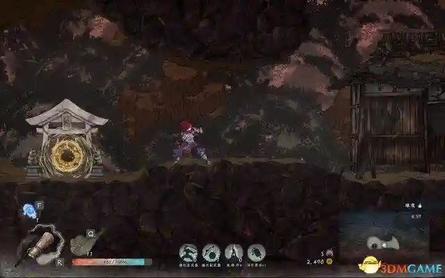 《月风魔传:不朽之月》图文攻略,剧情流程攻略(含“剧情流程”“打法要点”“BOSS战”)。《月风魔传:不朽之月》是一款和风横版动作游戏,游戏采用非线性迷宫,与优秀的砍杀系统融为一体,讲述月族家主持刀维护正义,铲除罪恶的故事。游戏比较硬核,难度和黑魂类似,比较考验玩家的技巧,死亡惩罚也相当重,想挑战高难度或者享受砍杀的刺激的玩家,不妨一试。序章序章教学关,拿上刀,左键攻击,右键格挡,shift闪避,空格跳跃,连击硬直,砍死敌人。按Q或者E射远程,但弹药稀少,一般不用来打小兵。骷髅怪是最低级的敌人,直接上去砍就行了。可以在设置里面自定义按键,将闪避绑定到更舒服的位置,例如笔者将其绑定到鼠标中键,操作难度就大大降低了。跳跃的时候,二段跳可以跳得更远,如果要下去,就空格+S。回到基地,捡起地上的武器开始闯关。这里说一下,每次死亡之后都会返回到这里,进度会被重置,所有道具丢失,这是本游戏最难的地方。边地忌地骷髅兵很好对付,上去连击弄死,弓箭手需要用跳跃躲开,格挡的时候,对操作要求很高,不建议格挡。空格+S跳下去,然后一直往右边走,路上可以开箱子拿到武器,武器随机,品质也是随机,看脸。遇到炸弹怪的时候,除了要躲开炸弹外,主要打法就是上去近战击杀。关于武器,棒子不推荐,这种武器伤害高,但是攻速特别慢,极其容易被敌人攻击,除了棒子这种慢攻速武器,其他的都行,推荐用刀或者双刀。下图这种怪,暂且叫他猛男吧,这种怪拿着棒子,伤害特别高,一下可以打掉你一半的血,所以在战斗的时候,上去砍两刀就闪避走,不要贪刀,要慢慢磨死。走到尽头后,跳下去,再往左边走,路上遇到石碑,互动可以拿到血瓶。在战斗的时候,最好不用格挡,而是用闪避,这样会触发暴击,打出的伤害可以秒掉精英怪。下图这种黄颜色的传送门可以进去逛逛,里面是商店,武器不用买,因为开箱子就能刷到,材料还是值得一买的。走到尽头再上去,下图这里就是出口,进去打BOSS。BOSS战-龙骨鬼第一章BOSS非常好打,跳跃+连击砍头部,这样便可顺带砍到其他部位,造成数倍的伤害,而攻击手部将其摧毁可以瘫痪掉BOSS的武力,如果BOSS发动攻击,就使用跳跃来躲避。打完后,可以用搜集到的材料对武器进行升级,也可以用魂升级自身,建议优先升级技,堆叠武器伤害。业火断崖这一关还是一样的打法,只是要注意鬼脸怪的冲击,可以用格挡挡掉攻击,如果当前武器没有格挡招式,可以用跳跃来躲避。然后就是潜伏在地上的小怪,这种小怪攻击的时候会施加流血效果,务必用高攻速武器打,不要让他攻击到,不然一直流血会很吃亏。流程还是探索地图然后找出口,出口在地图的左边。BOSS战-大百足形态1:盘踞此时跳上去砍就行,因为这样会砍到多个部位,伤害较高。形态2,:侧翼钻地喷射远程此时,远离BOSS,闪避掉远程攻击。如果在BOSS钻出来的时候就跳上去用闪避砍的话,就会触发暴击,打断施法。形态3:撞击大招这个大招非常好躲,BOSS冲过来的时候,跳跃,跳到BOSS身上砍,不仅能躲开攻击,而且也能造成伤害。云霞双峰开局砍掉两边的恶魔眼,驱散迷雾。注意,这一关的出口就在入口上面一层,需要你驱散迷雾才能进去。这一关主要的威胁就是天上的鸟会发射毒炸弹,需要你优先从上面走,将天上的鸟清除掉,不然在和其他敌人混战的时候,容易被炸。然后就是迷雾问题,清除迷雾的方法就是摧毁地图上的恶魔眼,只要跟着紫色迷雾走就能找到。关于拿着大钟的壮汉,打正面会没有伤害,需要闪避绕后,背刺打出伤害。BOSS战-双天鬼这两个BOSS其实也不难,首先去打黄颜色的鬼,不难,跳上去砍就行了。黄颜色鬼残血后,会放大招,也不难躲,地上有黄颜色闪电的,就是BOSS攻击的区域,躲开就行。杀死闪电鬼后,再去打风鬼,风刃的躲法也简单,跳跃避开即可。靠近BOSS,近战上去连击,建议躲在边缘砍。梦幻游廊歌女的打法,远程声波跳跃躲掉,闪避近身砍死。蠕虫是一种很弱的敌人,如果有双刀的话,建议拿双刀砍,右键大风车可以砍死一大片敌人。般若是这一关比较麻烦的敌人,它蓄力后会发动冲击,此时要用闪避绕后背刺,因为只有这样,才能打出伤害,不然如果正面砍的话,没有伤害。来到楼梯口,互动进去。暗世界的出口就是如下图这种传送门,互动之后回到明世界。如下图箭头所指,出口就在最下面一层。BOSS战:土蜘蛛本关的要点:如下图箭头所指,下雪的地方就是BOSS突袭的位置,不要被打中了,一发残血不是闹着玩的。打法就是跑上门连击砍。另外,关卡中会刷一些小怪,只需要让他们数量不要太多就行,留下一两个不杀也没事,专心去打BOSS。强化和激活BOSS战之后就可以强化以及激活武器,强化的意思是,使用材料强化武器,但不会立即生效。如果要让强化生效,就要去激活,将武器的各个技能给点上。另外,武器段位越高,伤害越高,如果要获得高段位武器,就要深入流程,流程越往后,段位越高。荒波大洞游戏的路非常好走,一直往右走到头就行。走在路上的时候,BOSS也会刷出,但仅仅是干扰你,没什么威胁,突出的射弹速度很慢,只要保持移动,就不可能击中你。打人鱼的时候注意了,格挡闪避都不好使,最好的打法就是近身,然后跳跃+攻击,由于人鱼尾部攻击是横扫,只要你在空中,就打不中你。BOSS战:五头水龙没啥难度,直接跳到小船上,砍BOSS就行,建议用矛打,因为范围广,所以能攻击到多个部位。BOSS大招的时候,跳到位置高的小船上就能躲开攻击。无穷雪原这一关,不要走下面,因为全是尖刺陷阱。走上面,路也不难找,一直往左走即可。敌人都是很常见的类型,建议用矛打,三连击硬直非常好用。下图就是本关的地图,可以发现,出口就在最左边的位置。BOSS战:九尾狐九尾狐是最好打的BOSS,BOSS的攻击位置会以红圈标注,非常好躲。BOSS攻击完了后,你就可以去砍它的尾巴了,然后进入二阶段。二阶段同理,也是标注红圈攻击位置,只是数量变多了而已,打法就是站在地图中间,这样容易躲。躲开攻击后,再继续砍,BOSS硬直后,上去砍头,触发必杀即可。古战场遗迹你终于找到了兄长,然而你却发现,兄长因为嫉妒而背叛了家族,必须得大义灭亲!两个阶段,都不难,第一阶段,建议用双刀,上去连击砍翻即可。第二阶段也是同理,和一阶段一样,双刀上去砍,速战速决,不要拖得太久,放大招的时候,用跳跃连击打。古都古都地图难度极高,首先就是陷阱,陷阱会喷射毒雾,让你中毒,但有攻击频率,趁着没有激活的时候,赶紧走掉。然后就是狮鹫,狮鹫的攻击有两段,第一段,冲过来蓄力,第二段,蓄力完了后砸下来重击,所以,只要在第一段蓄力的时候躲开就行。最难打的敌人是下图这种武士,他可以一发打残你,甚至秒杀,所以务必注意了,一定要拉近距离,近战缠斗,不要拉开距离,不然会被远程一发秒。近战的时候,在他攻击的时候,闪避绕后,最好用长矛打,长矛绕后,三连击打出硬直击飞,然后再不断地三连击就行。注意,第一次攻击的时候,一定要绕后三连击,不然攻击会被打断。然后就是冰柱陷阱,一旦被击中就会被冻结,给敌人可乘之机。不过本身没什么伤害。流程也简单,寻找开关,激活传送门,一直深入关卡即可。BOSS战:天津斗须大章鱼BOSS,主要的打法就是先断须,断须能破防,破防后就可以上去砍头,触发必杀技。如下图箭头所指,场景中出现这种影子的时候,其实就代表BOSS攻击的位置,及时躲开,不然会被击中。然后就是下图这种情况,紫色圆盘形成的时候,就要远离,不然会被激光击中。BOSS蓄力大招的时候,站到如下图箭头所指的平台上就能躲开。大章鱼就是最终BOSS,击杀它,你就清理掉了邪恶BOSS,任务完成,游戏完结。插图13 《月风魔传:不朽之月》图文攻略,剧情流程攻略(含“剧情流程”“打法要点”“BOSS战”)。《月风魔传:不朽之月》是一款和风横版动作游戏,游戏采用非线性迷宫,与优秀的砍杀系统融为一体,讲述月族家主持刀维护正义,铲除罪恶的故事。游戏比较硬核,难度和黑魂类似,比较考验玩家的技巧,死亡惩罚也相当重,想挑战高难度或者享受砍杀的刺激的玩家,不妨一试。序章序章教学关,拿上刀,左键攻击,右键格挡,shift闪避,空格跳跃,连击硬直,砍死敌人。按Q或者E射远程,但弹药稀少,一般不用来打小兵。骷髅怪是最低级的敌人,直接上去砍就行了。可以在设置里面自定义按键,将闪避绑定到更舒服的位置,例如笔者将其绑定到鼠标中键,操作难度就大大降低了。跳跃的时候,二段跳可以跳得更远,如果要下去,就空格+S。回到基地,捡起地上的武器开始闯关。这里说一下,每次死亡之后都会返回到这里,进度会被重置,所有道具丢失,这是本游戏最难的地方。边地忌地骷髅兵很好对付,上去连击弄死,弓箭手需要用跳跃躲开,格挡的时候,对操作要求很高,不建议格挡。空格+S跳下去,然后一直往右边走,路上可以开箱子拿到武器,武器随机,品质也是随机,看脸。遇到炸弹怪的时候,除了要躲开炸弹外,主要打法就是上去近战击杀。关于武器,棒子不推荐,这种武器伤害高,但是攻速特别慢,极其容易被敌人攻击,除了棒子这种慢攻速武器,其他的都行,推荐用刀或者双刀。下图这种怪,暂且叫他猛男吧,这种怪拿着棒子,伤害特别高,一下可以打掉你一半的血,所以在战斗的时候,上去砍两刀就闪避走,不要贪刀,要慢慢磨死。走到尽头后,跳下去,再往左边走,路上遇到石碑,互动可以拿到血瓶。在战斗的时候,最好不用格挡,而是用闪避,这样会触发暴击,打出的伤害可以秒掉精英怪。下图这种黄颜色的传送门可以进去逛逛,里面是商店,武器不用买,因为开箱子就能刷到,材料还是值得一买的。走到尽头再上去,下图这里就是出口,进去打BOSS。BOSS战-龙骨鬼第一章BOSS非常好打,跳跃+连击砍头部,这样便可顺带砍到其他部位,造成数倍的伤害,而攻击手部将其摧毁可以瘫痪掉BOSS的武力,如果BOSS发动攻击,就使用跳跃来躲避。打完后,可以用搜集到的材料对武器进行升级,也可以用魂升级自身,建议优先升级技,堆叠武器伤害。业火断崖这一关还是一样的打法,只是要注意鬼脸怪的冲击,可以用格挡挡掉攻击,如果当前武器没有格挡招式,可以用跳跃来躲避。然后就是潜伏在地上的小怪,这种小怪攻击的时候会施加流血效果,务必用高攻速武器打,不要让他攻击到,不然一直流血会很吃亏。流程还是探索地图然后找出口,出口在地图的左边。BOSS战-大百足形态1:盘踞此时跳上去砍就行,因为这样会砍到多个部位,伤害较高。形态2,:侧翼钻地喷射远程此时,远离BOSS,闪避掉远程攻击。如果在BOSS钻出来的时候就跳上去用闪避砍的话,就会触发暴击,打断施法。形态3:撞击大招这个大招非常好躲,BOSS冲过来的时候,跳跃,跳到BOSS身上砍,不仅能躲开攻击,而且也能造成伤害。云霞双峰开局砍掉两边的恶魔眼,驱散迷雾。注意,这一关的出口就在入口上面一层,需要你驱散迷雾才能进去。这一关主要的威胁就是天上的鸟会发射毒炸弹,需要你优先从上面走,将天上的鸟清除掉,不然在和其他敌人混战的时候,容易被炸。然后就是迷雾问题,清除迷雾的方法就是摧毁地图上的恶魔眼,只要跟着紫色迷雾走就能找到。关于拿着大钟的壮汉,打正面会没有伤害,需要闪避绕后,背刺打出伤害。BOSS战-双天鬼这两个BOSS其实也不难,首先去打黄颜色的鬼,不难,跳上去砍就行了。黄颜色鬼残血后,会放大招,也不难躲,地上有黄颜色闪电的,就是BOSS攻击的区域,躲开就行。杀死闪电鬼后,再去打风鬼,风刃的躲法也简单,跳跃避开即可。靠近BOSS,近战上去连击,建议躲在边缘砍。梦幻游廊歌女的打法,远程声波跳跃躲掉,闪避近身砍死。蠕虫是一种很弱的敌人,如果有双刀的话,建议拿双刀砍,右键大风车可以砍死一大片敌人。般若是这一关比较麻烦的敌人,它蓄力后会发动冲击,此时要用闪避绕后背刺,因为只有这样,才能打出伤害,不然如果正面砍的话,没有伤害。来到楼梯口,互动进去。暗世界的出口就是如下图这种传送门,互动之后回到明世界。如下图箭头所指,出口就在最下面一层。BOSS战:土蜘蛛本关的要点:如下图箭头所指,下雪的地方就是BOSS突袭的位置,不要被打中了,一发残血不是闹着玩的。打法就是跑上门连击砍。另外,关卡中会刷一些小怪,只需要让他们数量不要太多就行,留下一两个不杀也没事,专心去打BOSS。强化和激活BOSS战之后就可以强化以及激活武器,强化的意思是,使用材料强化武器,但不会立即生效。如果要让强化生效,就要去激活,将武器的各个技能给点上。另外,武器段位越高,伤害越高,如果要获得高段位武器,就要深入流程,流程越往后,段位越高。荒波大洞游戏的路非常好走,一直往右走到头就行。走在路上的时候,BOSS也会刷出,但仅仅是干扰你,没什么威胁,突出的射弹速度很慢,只要保持移动,就不可能击中你。打人鱼的时候注意了,格挡闪避都不好使,最好的打法就是近身,然后跳跃+攻击,由于人鱼尾部攻击是横扫,只要你在空中,就打不中你。BOSS战:五头水龙没啥难度,直接跳到小船上,砍BOSS就行,建议用矛打,因为范围广,所以能攻击到多个部位。BOSS大招的时候,跳到位置高的小船上就能躲开攻击。无穷雪原这一关,不要走下面,因为全是尖刺陷阱。走上面,路也不难找,一直往左走即可。敌人都是很常见的类型,建议用矛打,三连击硬直非常好用。下图就是本关的地图,可以发现,出口就在最左边的位置。BOSS战:九尾狐九尾狐是最好打的BOSS,BOSS的攻击位置会以红圈标注,非常好躲。BOSS攻击完了后,你就可以去砍它的尾巴了,然后进入二阶段。二阶段同理,也是标注红圈攻击位置,只是数量变多了而已,打法就是站在地图中间,这样容易躲。躲开攻击后,再继续砍,BOSS硬直后,上去砍头,触发必杀即可。古战场遗迹你终于找到了兄长,然而你却发现,兄长因为嫉妒而背叛了家族,必须得大义灭亲!两个阶段,都不难,第一阶段,建议用双刀,上去连击砍翻即可。第二阶段也是同理,和一阶段一样,双刀上去砍,速战速决,不要拖得太久,放大招的时候,用跳跃连击打。古都古都地图难度极高,首先就是陷阱,陷阱会喷射毒雾,让你中毒,但有攻击频率,趁着没有激活的时候,赶紧走掉。然后就是狮鹫,狮鹫的攻击有两段,第一段,冲过来蓄力,第二段,蓄力完了后砸下来重击,所以,只要在第一段蓄力的时候躲开就行。最难打的敌人是下图这种武士,他可以一发打残你,甚至秒杀,所以务必注意了,一定要拉近距离,近战缠斗,不要拉开距离,不然会被远程一发秒。近战的时候,在他攻击的时候,闪避绕后,最好用长矛打,长矛绕后,三连击打出硬直击飞,然后再不断地三连击就行。注意,第一次攻击的时候,一定要绕后三连击,不然攻击会被打断。然后就是冰柱陷阱,一旦被击中就会被冻结,给敌人可乘之机。不过本身没什么伤害。流程也简单,寻找开关,激活传送门,一直深入关卡即可。BOSS战:天津斗须大章鱼BOSS,主要的打法就是先断须,断须能破防,破防后就可以上去砍头,触发必杀技。如下图箭头所指,场景中出现这种影子的时候,其实就代表BOSS攻击的位置,及时躲开,不然会被击中。然后就是下图这种情况,紫色圆盘形成的时候,就要远离,不然会被激光击中。BOSS蓄力大招的时候,站到如下图箭头所指的平台上就能躲开。大章鱼就是最终BOSS,击杀它,你就清理掉了邪恶BOSS,任务完成,游戏完结。插图13