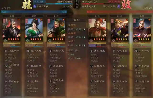 前言之前放过话，说“千里很强”，这话现在依然有效，并且永久有效！一个新战法的诞生和实战运用，需要足够时间和实验沉淀。我说不清多久，满宠、姜维、魏延、关妹、SP周瑜、沮授都在沉寂2个赛季甚至更久，才得已获得广泛认可和实用。所以，千里单骑不急，SP郭嘉更不急。本次给大家带来千里单骑关羽的三组实测分享，告诉你真正的用法！正文前说明1、战报都是亲测或者安利朋友测试2、主要测试目标是关羽。黄忠关兴张角等不在本前测试目标中……3、千里单骑合适肉队和控制队4、千里的存在让关羽整体的输出能力上升非常明显，同水平较量仅需发动一次自带战法就能输出破万（整体）。5、洞察带来的收益比你们所想象的要大的多的多实测一：千里象骑体验心得：在千里单骑能获得洞察效果时，我第一个想到的组合就是象兵。没办法，本人对甲鱼有一定偏爱。虽然现在势微，但每个赛季都忍不住去琢磨去投资。本队属于复合型控制流，综合计穷震慑缴械虚弱混乱软控等一系列花里胡哨于一体，看似很强，实侧伤害很不稳。虽然这队战法不是我想象中的最终形态（甲鱼士别刮骨+援助甲），但也能从这里看出这队的上限在哪，并不会因为一两个战法的改变而发现巨变。其一：关羽甲鱼两位武将的定位只能充当半个C，他两的特点是半控半输出，输出飘的厉害。所以让当控制和输出都不飘的时候，这队就会拉垮下来。其二：缺少阵营加成，让输出本就有所欠缺的两人更要加倍补足才行。其三：复合控制虽然能提升本队较高的容错率，但以主动战法为主心的队伍受环境影响很大。其四：千里关羽战主位的不仅控制很足，伤害也比较稳。导致这队效果不如预期的还是整体输出问题。就直观的感受，关羽甲鱼拼命在控，但伤害却一直在刮痧，事倍功半说的就是这了。如果不考虑象兵被点火的混乱问题，我认为用乐进是上上之选。一句话感想：三势千里关羽控制真给力，你永远值得信赖，但需要给力队伍！实测二：蛇皮蜀枪体验心得：打SP诸葛亮登场，想必很多人实验的第一队就是这支蛇皮蜀枪，当时就一个字：垃圾！不过，在千里单骑后，这队大家可以放心使用了！以前的问题，在于关羽的不稳，SP诸葛亮的更垃，关妹满脸无奈一神带两坑；现在，纵使不依靠SP诸葛亮，千里关羽本身就可自食其力且独当一面。真的，奉劝各位千万不要小看一个核心战法对于一位武将的重要性，千里单骑对于关羽而言，不亚于士争乐进。我不敢下断言说这队正式进入完全体，但这队的强度和稳定性确实因为这个战法获得了新生，大家不妨一试，有惊喜。一句话感想：千里单骑完成对SP诸葛亮的救赎，蛇皮蜀枪迎来新生！实测三：桃园体验心得：很自信的说，桃园迎来大升级！千里关羽就是这么自信，甚至任性。很多玩家都知道洞察很厉害，但对千里单骑这个战法带来的洞察收益缺乏一个根本的认识。依托与桃园组合的肉度和属性高度，千里单骑让关羽的控制输出能力得到了完全的释放，其强度和收益远高于刚勇惰归张飞。对于洞察的了解，大部分人都很片面，其中很多都仅建立“获得舒服施法环境”上。但对于关羽而言，获得的不仅是施法环境，还是100%的伤害输出反馈！受制于当前战场的各种控制影响，虚弱让输出无力，计穷打断战法，缴械使普攻失效，千里洞察带来的另一个实打实的收益是：拯救普攻和反击。你可能无法想象，抛开战法施放获得的伤害收益，千里关羽单凭普攻反击就能打1W+伤害。而这样的伤害，只需要触发一次千里单骑就行……可怕吧。一句话感想：千里单骑关羽是主核，盾A不要试！盾A不要试！盾A不要试！六、尾语随着游戏的更新迭代必然会出现冲突甚至推翻，请大家理性观看。如果玩家们有什么疑惑，欢迎在评论区留言哦~当然，如果大家还有好玩的阵容或者黑科技推荐，可以通过私信发给孝公~喜欢的不妨点个赞、转发、收藏。一键三连加关注，三皇诸葛不迷路~插图10
