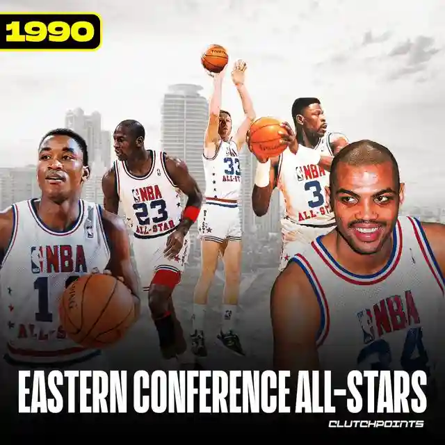 2024年NBA全明星周末已经开始了，大家对今年的全明星阵容，都不太满意。没办法，NBA正处于一个新老更替的阶段，像勒布朗詹姆斯、斯蒂芬库里和杜兰特等人，都已经成为了三旬老将。为此，美媒列出了NBA历史上最强的9套全明星五人阵容。1.1990年东部全明星最强五人阵容：伊塞亚托马斯、迈克尔乔丹、查尔斯巴克利、拉里伯德、尤因1990年开始，迈克尔乔丹开始慢慢接管联盟，这是他开始成神前的最后一个赛季。2.1992年东部全明星最强五人阵容：伊塞亚托马斯、迈克尔乔丹、斯科蒂皮蓬、查尔斯巴克利、尤因像魔术师约翰逊和拉里伯德这些80年代巨星，已经开始没落。迈克尔乔丹这些球星，开始统治联盟。3.2000年西部全明星最强五人阵容：贾森基德、科比、加内特、蒂姆邓肯、奥尼尔这是90年代选秀崛起的标志，当时科比和奥尼尔刚开始开启他们的三连冠之路。不过蒂姆邓肯在那之前已经拿到了总冠军，而贾森基德在加入篮网之后，也曾带领球队两进总决赛。4.2006年东部最强全明星五人阵容：艾弗森、韦德、文斯卡特、勒布朗詹姆斯、奥尼尔接近巅峰末期的奥尼尔，还有03届黄金一代的勒布朗詹姆斯和韦德，成为了联盟当时最受关注的焦点。5.2011年西部全明星最强五人阵容：克里斯保罗、科比、卡梅隆安东尼、杜兰特、伊巴卡雷霆当年在杜兰特的带领下，成为西部最受关注的球队之一。克里斯保罗也曾险些和科比联盟，最后交易被叫停，只能在全明星大赛上联手科比。6.2016年西部全明星最强五人阵容：威少、库里、科比、伦纳德、杜兰特那是科比职业生涯最后一次全明星大赛，其余四人都是联盟2016年至今，NBA最高的巨星球员之一。7.2019年全明星勒布朗队最强五人阵容：凯里欧文、哈登、伦纳德、詹姆斯、杜兰特后来，联盟整改了NBA全明星规则，不再分东西部全明星阵容，分队长选人制。东西部各选一个队长，由队长选择其他全明星球员。8.2020年全明星勒布朗队最强五人阵容：哈登、东契奇、伦纳德、詹姆斯、戴维斯这是杜兰特和库里等人受伤的赛季，那年的全明星大赛显得有点黯淡无光。9.2021年全明星勒布朗队最强五人阵容：库里、麦科勒姆、东契奇、詹姆斯、约基奇这一年的选人，让球迷感到有些失望。可能是因为麦科勒姆的入选，没办法人家可是球员工会的领导，这得给面子。插图1