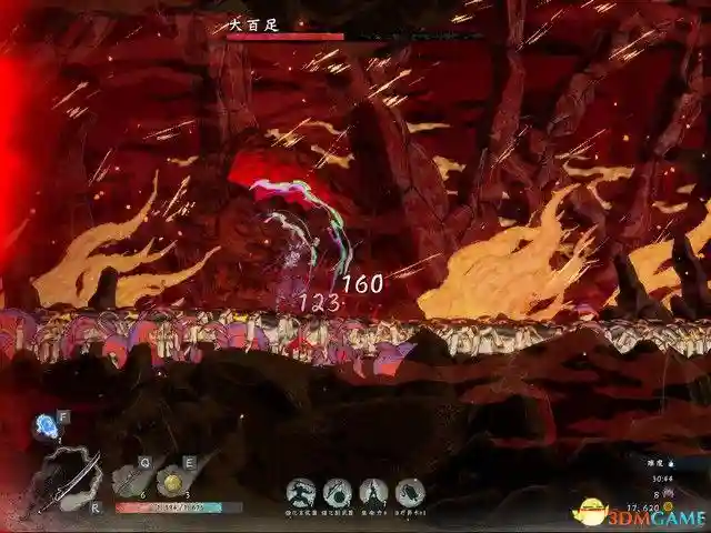 《月风魔传:不朽之月》图文攻略,剧情流程攻略(含“剧情流程”“打法要点”“BOSS战”)。《月风魔传:不朽之月》是一款和风横版动作游戏,游戏采用非线性迷宫,与优秀的砍杀系统融为一体,讲述月族家主持刀维护正义,铲除罪恶的故事。游戏比较硬核,难度和黑魂类似,比较考验玩家的技巧,死亡惩罚也相当重,想挑战高难度或者享受砍杀的刺激的玩家,不妨一试。序章序章教学关,拿上刀,左键攻击,右键格挡,shift闪避,空格跳跃,连击硬直,砍死敌人。按Q或者E射远程,但弹药稀少,一般不用来打小兵。骷髅怪是最低级的敌人,直接上去砍就行了。可以在设置里面自定义按键,将闪避绑定到更舒服的位置,例如笔者将其绑定到鼠标中键,操作难度就大大降低了。跳跃的时候,二段跳可以跳得更远,如果要下去,就空格+S。回到基地,捡起地上的武器开始闯关。这里说一下,每次死亡之后都会返回到这里,进度会被重置,所有道具丢失,这是本游戏最难的地方。边地忌地骷髅兵很好对付,上去连击弄死,弓箭手需要用跳跃躲开,格挡的时候,对操作要求很高,不建议格挡。空格+S跳下去,然后一直往右边走,路上可以开箱子拿到武器,武器随机,品质也是随机,看脸。遇到炸弹怪的时候,除了要躲开炸弹外,主要打法就是上去近战击杀。关于武器,棒子不推荐,这种武器伤害高,但是攻速特别慢,极其容易被敌人攻击,除了棒子这种慢攻速武器,其他的都行,推荐用刀或者双刀。下图这种怪,暂且叫他猛男吧,这种怪拿着棒子,伤害特别高,一下可以打掉你一半的血,所以在战斗的时候,上去砍两刀就闪避走,不要贪刀,要慢慢磨死。走到尽头后,跳下去,再往左边走,路上遇到石碑,互动可以拿到血瓶。在战斗的时候,最好不用格挡,而是用闪避,这样会触发暴击,打出的伤害可以秒掉精英怪。下图这种黄颜色的传送门可以进去逛逛,里面是商店,武器不用买,因为开箱子就能刷到,材料还是值得一买的。走到尽头再上去,下图这里就是出口,进去打BOSS。BOSS战-龙骨鬼第一章BOSS非常好打,跳跃+连击砍头部,这样便可顺带砍到其他部位,造成数倍的伤害,而攻击手部将其摧毁可以瘫痪掉BOSS的武力,如果BOSS发动攻击,就使用跳跃来躲避。打完后,可以用搜集到的材料对武器进行升级,也可以用魂升级自身,建议优先升级技,堆叠武器伤害。业火断崖这一关还是一样的打法,只是要注意鬼脸怪的冲击,可以用格挡挡掉攻击,如果当前武器没有格挡招式,可以用跳跃来躲避。然后就是潜伏在地上的小怪,这种小怪攻击的时候会施加流血效果,务必用高攻速武器打,不要让他攻击到,不然一直流血会很吃亏。流程还是探索地图然后找出口,出口在地图的左边。BOSS战-大百足形态1:盘踞此时跳上去砍就行,因为这样会砍到多个部位,伤害较高。形态2,:侧翼钻地喷射远程此时,远离BOSS,闪避掉远程攻击。如果在BOSS钻出来的时候就跳上去用闪避砍的话,就会触发暴击,打断施法。形态3:撞击大招这个大招非常好躲,BOSS冲过来的时候,跳跃,跳到BOSS身上砍,不仅能躲开攻击,而且也能造成伤害。云霞双峰开局砍掉两边的恶魔眼,驱散迷雾。注意,这一关的出口就在入口上面一层,需要你驱散迷雾才能进去。这一关主要的威胁就是天上的鸟会发射毒炸弹,需要你优先从上面走,将天上的鸟清除掉,不然在和其他敌人混战的时候,容易被炸。然后就是迷雾问题,清除迷雾的方法就是摧毁地图上的恶魔眼,只要跟着紫色迷雾走就能找到。关于拿着大钟的壮汉,打正面会没有伤害,需要闪避绕后,背刺打出伤害。BOSS战-双天鬼这两个BOSS其实也不难,首先去打黄颜色的鬼,不难,跳上去砍就行了。黄颜色鬼残血后,会放大招,也不难躲,地上有黄颜色闪电的,就是BOSS攻击的区域,躲开就行。杀死闪电鬼后,再去打风鬼,风刃的躲法也简单,跳跃避开即可。靠近BOSS,近战上去连击,建议躲在边缘砍。梦幻游廊歌女的打法,远程声波跳跃躲掉,闪避近身砍死。蠕虫是一种很弱的敌人,如果有双刀的话,建议拿双刀砍,右键大风车可以砍死一大片敌人。般若是这一关比较麻烦的敌人,它蓄力后会发动冲击,此时要用闪避绕后背刺,因为只有这样,才能打出伤害,不然如果正面砍的话,没有伤害。来到楼梯口,互动进去。暗世界的出口就是如下图这种传送门,互动之后回到明世界。如下图箭头所指,出口就在最下面一层。BOSS战:土蜘蛛本关的要点:如下图箭头所指,下雪的地方就是BOSS突袭的位置,不要被打中了,一发残血不是闹着玩的。打法就是跑上门连击砍。另外,关卡中会刷一些小怪,只需要让他们数量不要太多就行,留下一两个不杀也没事,专心去打BOSS。强化和激活BOSS战之后就可以强化以及激活武器,强化的意思是,使用材料强化武器,但不会立即生效。如果要让强化生效,就要去激活,将武器的各个技能给点上。另外,武器段位越高,伤害越高,如果要获得高段位武器,就要深入流程,流程越往后,段位越高。荒波大洞游戏的路非常好走,一直往右走到头就行。走在路上的时候,BOSS也会刷出,但仅仅是干扰你,没什么威胁,突出的射弹速度很慢,只要保持移动,就不可能击中你。打人鱼的时候注意了,格挡闪避都不好使,最好的打法就是近身,然后跳跃+攻击,由于人鱼尾部攻击是横扫,只要你在空中,就打不中你。BOSS战:五头水龙没啥难度,直接跳到小船上,砍BOSS就行,建议用矛打,因为范围广,所以能攻击到多个部位。BOSS大招的时候,跳到位置高的小船上就能躲开攻击。无穷雪原这一关,不要走下面,因为全是尖刺陷阱。走上面,路也不难找,一直往左走即可。敌人都是很常见的类型,建议用矛打,三连击硬直非常好用。下图就是本关的地图,可以发现,出口就在最左边的位置。BOSS战:九尾狐九尾狐是最好打的BOSS,BOSS的攻击位置会以红圈标注,非常好躲。BOSS攻击完了后,你就可以去砍它的尾巴了,然后进入二阶段。二阶段同理,也是标注红圈攻击位置,只是数量变多了而已,打法就是站在地图中间,这样容易躲。躲开攻击后,再继续砍,BOSS硬直后,上去砍头,触发必杀即可。古战场遗迹你终于找到了兄长,然而你却发现,兄长因为嫉妒而背叛了家族,必须得大义灭亲!两个阶段,都不难,第一阶段,建议用双刀,上去连击砍翻即可。第二阶段也是同理,和一阶段一样,双刀上去砍,速战速决,不要拖得太久,放大招的时候,用跳跃连击打。古都古都地图难度极高,首先就是陷阱,陷阱会喷射毒雾,让你中毒,但有攻击频率,趁着没有激活的时候,赶紧走掉。然后就是狮鹫,狮鹫的攻击有两段,第一段,冲过来蓄力,第二段,蓄力完了后砸下来重击,所以,只要在第一段蓄力的时候躲开就行。最难打的敌人是下图这种武士,他可以一发打残你,甚至秒杀,所以务必注意了,一定要拉近距离,近战缠斗,不要拉开距离,不然会被远程一发秒。近战的时候,在他攻击的时候,闪避绕后,最好用长矛打,长矛绕后,三连击打出硬直击飞,然后再不断地三连击就行。注意,第一次攻击的时候,一定要绕后三连击,不然攻击会被打断。然后就是冰柱陷阱,一旦被击中就会被冻结,给敌人可乘之机。不过本身没什么伤害。流程也简单,寻找开关,激活传送门,一直深入关卡即可。BOSS战:天津斗须大章鱼BOSS,主要的打法就是先断须,断须能破防,破防后就可以上去砍头,触发必杀技。如下图箭头所指,场景中出现这种影子的时候,其实就代表BOSS攻击的位置,及时躲开,不然会被击中。然后就是下图这种情况,紫色圆盘形成的时候,就要远离,不然会被激光击中。BOSS蓄力大招的时候,站到如下图箭头所指的平台上就能躲开。大章鱼就是最终BOSS,击杀它,你就清理掉了邪恶BOSS,任务完成,游戏完结。插图22 《月风魔传:不朽之月》图文攻略,剧情流程攻略(含“剧情流程”“打法要点”“BOSS战”)。《月风魔传:不朽之月》是一款和风横版动作游戏,游戏采用非线性迷宫,与优秀的砍杀系统融为一体,讲述月族家主持刀维护正义,铲除罪恶的故事。游戏比较硬核,难度和黑魂类似,比较考验玩家的技巧,死亡惩罚也相当重,想挑战高难度或者享受砍杀的刺激的玩家,不妨一试。序章序章教学关,拿上刀,左键攻击,右键格挡,shift闪避,空格跳跃,连击硬直,砍死敌人。按Q或者E射远程,但弹药稀少,一般不用来打小兵。骷髅怪是最低级的敌人,直接上去砍就行了。可以在设置里面自定义按键,将闪避绑定到更舒服的位置,例如笔者将其绑定到鼠标中键,操作难度就大大降低了。跳跃的时候,二段跳可以跳得更远,如果要下去,就空格+S。回到基地,捡起地上的武器开始闯关。这里说一下,每次死亡之后都会返回到这里,进度会被重置,所有道具丢失,这是本游戏最难的地方。边地忌地骷髅兵很好对付,上去连击弄死,弓箭手需要用跳跃躲开,格挡的时候,对操作要求很高,不建议格挡。空格+S跳下去,然后一直往右边走,路上可以开箱子拿到武器,武器随机,品质也是随机,看脸。遇到炸弹怪的时候,除了要躲开炸弹外,主要打法就是上去近战击杀。关于武器,棒子不推荐,这种武器伤害高,但是攻速特别慢,极其容易被敌人攻击,除了棒子这种慢攻速武器,其他的都行,推荐用刀或者双刀。下图这种怪,暂且叫他猛男吧,这种怪拿着棒子,伤害特别高,一下可以打掉你一半的血,所以在战斗的时候,上去砍两刀就闪避走,不要贪刀,要慢慢磨死。走到尽头后,跳下去,再往左边走,路上遇到石碑,互动可以拿到血瓶。在战斗的时候,最好不用格挡,而是用闪避,这样会触发暴击,打出的伤害可以秒掉精英怪。下图这种黄颜色的传送门可以进去逛逛,里面是商店,武器不用买,因为开箱子就能刷到,材料还是值得一买的。走到尽头再上去,下图这里就是出口,进去打BOSS。BOSS战-龙骨鬼第一章BOSS非常好打,跳跃+连击砍头部,这样便可顺带砍到其他部位,造成数倍的伤害,而攻击手部将其摧毁可以瘫痪掉BOSS的武力,如果BOSS发动攻击,就使用跳跃来躲避。打完后,可以用搜集到的材料对武器进行升级,也可以用魂升级自身,建议优先升级技,堆叠武器伤害。业火断崖这一关还是一样的打法,只是要注意鬼脸怪的冲击,可以用格挡挡掉攻击,如果当前武器没有格挡招式,可以用跳跃来躲避。然后就是潜伏在地上的小怪,这种小怪攻击的时候会施加流血效果,务必用高攻速武器打,不要让他攻击到,不然一直流血会很吃亏。流程还是探索地图然后找出口,出口在地图的左边。BOSS战-大百足形态1:盘踞此时跳上去砍就行,因为这样会砍到多个部位,伤害较高。形态2,:侧翼钻地喷射远程此时,远离BOSS,闪避掉远程攻击。如果在BOSS钻出来的时候就跳上去用闪避砍的话,就会触发暴击,打断施法。形态3:撞击大招这个大招非常好躲,BOSS冲过来的时候,跳跃,跳到BOSS身上砍,不仅能躲开攻击,而且也能造成伤害。云霞双峰开局砍掉两边的恶魔眼,驱散迷雾。注意,这一关的出口就在入口上面一层,需要你驱散迷雾才能进去。这一关主要的威胁就是天上的鸟会发射毒炸弹,需要你优先从上面走,将天上的鸟清除掉,不然在和其他敌人混战的时候,容易被炸。然后就是迷雾问题,清除迷雾的方法就是摧毁地图上的恶魔眼,只要跟着紫色迷雾走就能找到。关于拿着大钟的壮汉,打正面会没有伤害,需要闪避绕后,背刺打出伤害。BOSS战-双天鬼这两个BOSS其实也不难,首先去打黄颜色的鬼,不难,跳上去砍就行了。黄颜色鬼残血后,会放大招,也不难躲,地上有黄颜色闪电的,就是BOSS攻击的区域,躲开就行。杀死闪电鬼后,再去打风鬼,风刃的躲法也简单,跳跃避开即可。靠近BOSS,近战上去连击,建议躲在边缘砍。梦幻游廊歌女的打法,远程声波跳跃躲掉,闪避近身砍死。蠕虫是一种很弱的敌人,如果有双刀的话,建议拿双刀砍,右键大风车可以砍死一大片敌人。般若是这一关比较麻烦的敌人,它蓄力后会发动冲击,此时要用闪避绕后背刺,因为只有这样,才能打出伤害,不然如果正面砍的话,没有伤害。来到楼梯口,互动进去。暗世界的出口就是如下图这种传送门,互动之后回到明世界。如下图箭头所指,出口就在最下面一层。BOSS战:土蜘蛛本关的要点:如下图箭头所指,下雪的地方就是BOSS突袭的位置,不要被打中了,一发残血不是闹着玩的。打法就是跑上门连击砍。另外,关卡中会刷一些小怪,只需要让他们数量不要太多就行,留下一两个不杀也没事,专心去打BOSS。强化和激活BOSS战之后就可以强化以及激活武器,强化的意思是,使用材料强化武器,但不会立即生效。如果要让强化生效,就要去激活,将武器的各个技能给点上。另外,武器段位越高,伤害越高,如果要获得高段位武器,就要深入流程,流程越往后,段位越高。荒波大洞游戏的路非常好走,一直往右走到头就行。走在路上的时候,BOSS也会刷出,但仅仅是干扰你,没什么威胁,突出的射弹速度很慢,只要保持移动,就不可能击中你。打人鱼的时候注意了,格挡闪避都不好使,最好的打法就是近身,然后跳跃+攻击,由于人鱼尾部攻击是横扫,只要你在空中,就打不中你。BOSS战:五头水龙没啥难度,直接跳到小船上,砍BOSS就行,建议用矛打,因为范围广,所以能攻击到多个部位。BOSS大招的时候,跳到位置高的小船上就能躲开攻击。无穷雪原这一关,不要走下面,因为全是尖刺陷阱。走上面,路也不难找,一直往左走即可。敌人都是很常见的类型,建议用矛打,三连击硬直非常好用。下图就是本关的地图,可以发现,出口就在最左边的位置。BOSS战:九尾狐九尾狐是最好打的BOSS,BOSS的攻击位置会以红圈标注,非常好躲。BOSS攻击完了后,你就可以去砍它的尾巴了,然后进入二阶段。二阶段同理,也是标注红圈攻击位置,只是数量变多了而已,打法就是站在地图中间,这样容易躲。躲开攻击后,再继续砍,BOSS硬直后,上去砍头,触发必杀即可。古战场遗迹你终于找到了兄长,然而你却发现,兄长因为嫉妒而背叛了家族,必须得大义灭亲!两个阶段,都不难,第一阶段,建议用双刀,上去连击砍翻即可。第二阶段也是同理,和一阶段一样,双刀上去砍,速战速决,不要拖得太久,放大招的时候,用跳跃连击打。古都古都地图难度极高,首先就是陷阱,陷阱会喷射毒雾,让你中毒,但有攻击频率,趁着没有激活的时候,赶紧走掉。然后就是狮鹫,狮鹫的攻击有两段,第一段,冲过来蓄力,第二段,蓄力完了后砸下来重击,所以,只要在第一段蓄力的时候躲开就行。最难打的敌人是下图这种武士,他可以一发打残你,甚至秒杀,所以务必注意了,一定要拉近距离,近战缠斗,不要拉开距离,不然会被远程一发秒。近战的时候,在他攻击的时候,闪避绕后,最好用长矛打,长矛绕后,三连击打出硬直击飞,然后再不断地三连击就行。注意,第一次攻击的时候,一定要绕后三连击,不然攻击会被打断。然后就是冰柱陷阱,一旦被击中就会被冻结,给敌人可乘之机。不过本身没什么伤害。流程也简单,寻找开关,激活传送门,一直深入关卡即可。BOSS战:天津斗须大章鱼BOSS,主要的打法就是先断须,断须能破防,破防后就可以上去砍头,触发必杀技。如下图箭头所指,场景中出现这种影子的时候,其实就代表BOSS攻击的位置,及时躲开,不然会被击中。然后就是下图这种情况,紫色圆盘形成的时候,就要远离,不然会被激光击中。BOSS蓄力大招的时候,站到如下图箭头所指的平台上就能躲开。大章鱼就是最终BOSS,击杀它,你就清理掉了邪恶BOSS,任务完成,游戏完结。插图22