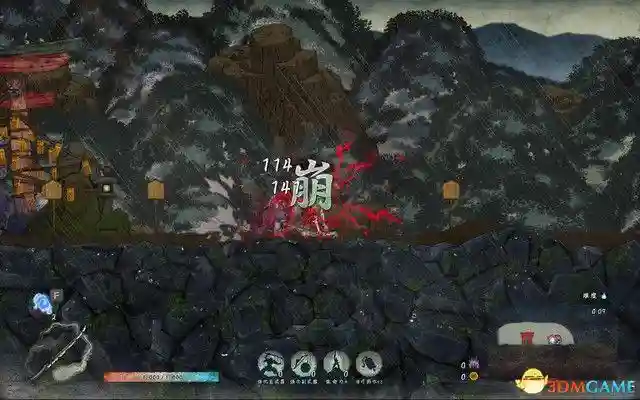 《月风魔传:不朽之月》图文攻略,剧情流程攻略(含“剧情流程”“打法要点”“BOSS战”)。《月风魔传:不朽之月》是一款和风横版动作游戏,游戏采用非线性迷宫,与优秀的砍杀系统融为一体,讲述月族家主持刀维护正义,铲除罪恶的故事。游戏比较硬核,难度和黑魂类似,比较考验玩家的技巧,死亡惩罚也相当重,想挑战高难度或者享受砍杀的刺激的玩家,不妨一试。序章序章教学关,拿上刀,左键攻击,右键格挡,shift闪避,空格跳跃,连击硬直,砍死敌人。按Q或者E射远程,但弹药稀少,一般不用来打小兵。骷髅怪是最低级的敌人,直接上去砍就行了。可以在设置里面自定义按键,将闪避绑定到更舒服的位置,例如笔者将其绑定到鼠标中键,操作难度就大大降低了。跳跃的时候,二段跳可以跳得更远,如果要下去,就空格+S。回到基地,捡起地上的武器开始闯关。这里说一下,每次死亡之后都会返回到这里,进度会被重置,所有道具丢失,这是本游戏最难的地方。边地忌地骷髅兵很好对付,上去连击弄死,弓箭手需要用跳跃躲开,格挡的时候,对操作要求很高,不建议格挡。空格+S跳下去,然后一直往右边走,路上可以开箱子拿到武器,武器随机,品质也是随机,看脸。遇到炸弹怪的时候,除了要躲开炸弹外,主要打法就是上去近战击杀。关于武器,棒子不推荐,这种武器伤害高,但是攻速特别慢,极其容易被敌人攻击,除了棒子这种慢攻速武器,其他的都行,推荐用刀或者双刀。下图这种怪,暂且叫他猛男吧,这种怪拿着棒子,伤害特别高,一下可以打掉你一半的血,所以在战斗的时候,上去砍两刀就闪避走,不要贪刀,要慢慢磨死。走到尽头后,跳下去,再往左边走,路上遇到石碑,互动可以拿到血瓶。在战斗的时候,最好不用格挡,而是用闪避,这样会触发暴击,打出的伤害可以秒掉精英怪。下图这种黄颜色的传送门可以进去逛逛,里面是商店,武器不用买,因为开箱子就能刷到,材料还是值得一买的。走到尽头再上去,下图这里就是出口,进去打BOSS。BOSS战-龙骨鬼第一章BOSS非常好打,跳跃+连击砍头部,这样便可顺带砍到其他部位,造成数倍的伤害,而攻击手部将其摧毁可以瘫痪掉BOSS的武力,如果BOSS发动攻击,就使用跳跃来躲避。打完后,可以用搜集到的材料对武器进行升级,也可以用魂升级自身,建议优先升级技,堆叠武器伤害。业火断崖这一关还是一样的打法,只是要注意鬼脸怪的冲击,可以用格挡挡掉攻击,如果当前武器没有格挡招式,可以用跳跃来躲避。然后就是潜伏在地上的小怪,这种小怪攻击的时候会施加流血效果,务必用高攻速武器打,不要让他攻击到,不然一直流血会很吃亏。流程还是探索地图然后找出口,出口在地图的左边。BOSS战-大百足形态1:盘踞此时跳上去砍就行,因为这样会砍到多个部位,伤害较高。形态2,:侧翼钻地喷射远程此时,远离BOSS,闪避掉远程攻击。如果在BOSS钻出来的时候就跳上去用闪避砍的话,就会触发暴击,打断施法。形态3:撞击大招这个大招非常好躲,BOSS冲过来的时候,跳跃,跳到BOSS身上砍,不仅能躲开攻击,而且也能造成伤害。云霞双峰开局砍掉两边的恶魔眼,驱散迷雾。注意,这一关的出口就在入口上面一层,需要你驱散迷雾才能进去。这一关主要的威胁就是天上的鸟会发射毒炸弹,需要你优先从上面走,将天上的鸟清除掉,不然在和其他敌人混战的时候,容易被炸。然后就是迷雾问题,清除迷雾的方法就是摧毁地图上的恶魔眼,只要跟着紫色迷雾走就能找到。关于拿着大钟的壮汉,打正面会没有伤害,需要闪避绕后,背刺打出伤害。BOSS战-双天鬼这两个BOSS其实也不难,首先去打黄颜色的鬼,不难,跳上去砍就行了。黄颜色鬼残血后,会放大招,也不难躲,地上有黄颜色闪电的,就是BOSS攻击的区域,躲开就行。杀死闪电鬼后,再去打风鬼,风刃的躲法也简单,跳跃避开即可。靠近BOSS,近战上去连击,建议躲在边缘砍。梦幻游廊歌女的打法,远程声波跳跃躲掉,闪避近身砍死。蠕虫是一种很弱的敌人,如果有双刀的话,建议拿双刀砍,右键大风车可以砍死一大片敌人。般若是这一关比较麻烦的敌人,它蓄力后会发动冲击,此时要用闪避绕后背刺,因为只有这样,才能打出伤害,不然如果正面砍的话,没有伤害。来到楼梯口,互动进去。暗世界的出口就是如下图这种传送门,互动之后回到明世界。如下图箭头所指,出口就在最下面一层。BOSS战:土蜘蛛本关的要点:如下图箭头所指,下雪的地方就是BOSS突袭的位置,不要被打中了,一发残血不是闹着玩的。打法就是跑上门连击砍。另外,关卡中会刷一些小怪,只需要让他们数量不要太多就行,留下一两个不杀也没事,专心去打BOSS。强化和激活BOSS战之后就可以强化以及激活武器,强化的意思是,使用材料强化武器,但不会立即生效。如果要让强化生效,就要去激活,将武器的各个技能给点上。另外,武器段位越高,伤害越高,如果要获得高段位武器,就要深入流程,流程越往后,段位越高。荒波大洞游戏的路非常好走,一直往右走到头就行。走在路上的时候,BOSS也会刷出,但仅仅是干扰你,没什么威胁,突出的射弹速度很慢,只要保持移动,就不可能击中你。打人鱼的时候注意了,格挡闪避都不好使,最好的打法就是近身,然后跳跃+攻击,由于人鱼尾部攻击是横扫,只要你在空中,就打不中你。BOSS战:五头水龙没啥难度,直接跳到小船上,砍BOSS就行,建议用矛打,因为范围广,所以能攻击到多个部位。BOSS大招的时候,跳到位置高的小船上就能躲开攻击。无穷雪原这一关,不要走下面,因为全是尖刺陷阱。走上面,路也不难找,一直往左走即可。敌人都是很常见的类型,建议用矛打,三连击硬直非常好用。下图就是本关的地图,可以发现,出口就在最左边的位置。BOSS战:九尾狐九尾狐是最好打的BOSS,BOSS的攻击位置会以红圈标注,非常好躲。BOSS攻击完了后,你就可以去砍它的尾巴了,然后进入二阶段。二阶段同理,也是标注红圈攻击位置,只是数量变多了而已,打法就是站在地图中间,这样容易躲。躲开攻击后,再继续砍,BOSS硬直后,上去砍头,触发必杀即可。古战场遗迹你终于找到了兄长,然而你却发现,兄长因为嫉妒而背叛了家族,必须得大义灭亲!两个阶段,都不难,第一阶段,建议用双刀,上去连击砍翻即可。第二阶段也是同理,和一阶段一样,双刀上去砍,速战速决,不要拖得太久,放大招的时候,用跳跃连击打。古都古都地图难度极高,首先就是陷阱,陷阱会喷射毒雾,让你中毒,但有攻击频率,趁着没有激活的时候,赶紧走掉。然后就是狮鹫,狮鹫的攻击有两段,第一段,冲过来蓄力,第二段,蓄力完了后砸下来重击,所以,只要在第一段蓄力的时候躲开就行。最难打的敌人是下图这种武士,他可以一发打残你,甚至秒杀,所以务必注意了,一定要拉近距离,近战缠斗,不要拉开距离,不然会被远程一发秒。近战的时候,在他攻击的时候,闪避绕后,最好用长矛打,长矛绕后,三连击打出硬直击飞,然后再不断地三连击就行。注意,第一次攻击的时候,一定要绕后三连击,不然攻击会被打断。然后就是冰柱陷阱,一旦被击中就会被冻结,给敌人可乘之机。不过本身没什么伤害。流程也简单,寻找开关,激活传送门,一直深入关卡即可。BOSS战:天津斗须大章鱼BOSS,主要的打法就是先断须,断须能破防,破防后就可以上去砍头,触发必杀技。如下图箭头所指,场景中出现这种影子的时候,其实就代表BOSS攻击的位置,及时躲开,不然会被击中。然后就是下图这种情况,紫色圆盘形成的时候,就要远离,不然会被激光击中。BOSS蓄力大招的时候,站到如下图箭头所指的平台上就能躲开。大章鱼就是最终BOSS,击杀它,你就清理掉了邪恶BOSS,任务完成,游戏完结。插图1 《月风魔传:不朽之月》图文攻略,剧情流程攻略(含“剧情流程”“打法要点”“BOSS战”)。《月风魔传:不朽之月》是一款和风横版动作游戏,游戏采用非线性迷宫,与优秀的砍杀系统融为一体,讲述月族家主持刀维护正义,铲除罪恶的故事。游戏比较硬核,难度和黑魂类似,比较考验玩家的技巧,死亡惩罚也相当重,想挑战高难度或者享受砍杀的刺激的玩家,不妨一试。序章序章教学关,拿上刀,左键攻击,右键格挡,shift闪避,空格跳跃,连击硬直,砍死敌人。按Q或者E射远程,但弹药稀少,一般不用来打小兵。骷髅怪是最低级的敌人,直接上去砍就行了。可以在设置里面自定义按键,将闪避绑定到更舒服的位置,例如笔者将其绑定到鼠标中键,操作难度就大大降低了。跳跃的时候,二段跳可以跳得更远,如果要下去,就空格+S。回到基地,捡起地上的武器开始闯关。这里说一下,每次死亡之后都会返回到这里,进度会被重置,所有道具丢失,这是本游戏最难的地方。边地忌地骷髅兵很好对付,上去连击弄死,弓箭手需要用跳跃躲开,格挡的时候,对操作要求很高,不建议格挡。空格+S跳下去,然后一直往右边走,路上可以开箱子拿到武器,武器随机,品质也是随机,看脸。遇到炸弹怪的时候,除了要躲开炸弹外,主要打法就是上去近战击杀。关于武器,棒子不推荐,这种武器伤害高,但是攻速特别慢,极其容易被敌人攻击,除了棒子这种慢攻速武器,其他的都行,推荐用刀或者双刀。下图这种怪,暂且叫他猛男吧,这种怪拿着棒子,伤害特别高,一下可以打掉你一半的血,所以在战斗的时候,上去砍两刀就闪避走,不要贪刀,要慢慢磨死。走到尽头后,跳下去,再往左边走,路上遇到石碑,互动可以拿到血瓶。在战斗的时候,最好不用格挡,而是用闪避,这样会触发暴击,打出的伤害可以秒掉精英怪。下图这种黄颜色的传送门可以进去逛逛,里面是商店,武器不用买,因为开箱子就能刷到,材料还是值得一买的。走到尽头再上去,下图这里就是出口,进去打BOSS。BOSS战-龙骨鬼第一章BOSS非常好打,跳跃+连击砍头部,这样便可顺带砍到其他部位,造成数倍的伤害,而攻击手部将其摧毁可以瘫痪掉BOSS的武力,如果BOSS发动攻击,就使用跳跃来躲避。打完后,可以用搜集到的材料对武器进行升级,也可以用魂升级自身,建议优先升级技,堆叠武器伤害。业火断崖这一关还是一样的打法,只是要注意鬼脸怪的冲击,可以用格挡挡掉攻击,如果当前武器没有格挡招式,可以用跳跃来躲避。然后就是潜伏在地上的小怪,这种小怪攻击的时候会施加流血效果,务必用高攻速武器打,不要让他攻击到,不然一直流血会很吃亏。流程还是探索地图然后找出口,出口在地图的左边。BOSS战-大百足形态1:盘踞此时跳上去砍就行,因为这样会砍到多个部位,伤害较高。形态2,:侧翼钻地喷射远程此时,远离BOSS,闪避掉远程攻击。如果在BOSS钻出来的时候就跳上去用闪避砍的话,就会触发暴击,打断施法。形态3:撞击大招这个大招非常好躲,BOSS冲过来的时候,跳跃,跳到BOSS身上砍,不仅能躲开攻击,而且也能造成伤害。云霞双峰开局砍掉两边的恶魔眼,驱散迷雾。注意,这一关的出口就在入口上面一层,需要你驱散迷雾才能进去。这一关主要的威胁就是天上的鸟会发射毒炸弹,需要你优先从上面走,将天上的鸟清除掉,不然在和其他敌人混战的时候,容易被炸。然后就是迷雾问题,清除迷雾的方法就是摧毁地图上的恶魔眼,只要跟着紫色迷雾走就能找到。关于拿着大钟的壮汉,打正面会没有伤害,需要闪避绕后,背刺打出伤害。BOSS战-双天鬼这两个BOSS其实也不难,首先去打黄颜色的鬼,不难,跳上去砍就行了。黄颜色鬼残血后,会放大招,也不难躲,地上有黄颜色闪电的,就是BOSS攻击的区域,躲开就行。杀死闪电鬼后,再去打风鬼,风刃的躲法也简单,跳跃避开即可。靠近BOSS,近战上去连击,建议躲在边缘砍。梦幻游廊歌女的打法,远程声波跳跃躲掉,闪避近身砍死。蠕虫是一种很弱的敌人,如果有双刀的话,建议拿双刀砍,右键大风车可以砍死一大片敌人。般若是这一关比较麻烦的敌人,它蓄力后会发动冲击,此时要用闪避绕后背刺,因为只有这样,才能打出伤害,不然如果正面砍的话,没有伤害。来到楼梯口,互动进去。暗世界的出口就是如下图这种传送门,互动之后回到明世界。如下图箭头所指,出口就在最下面一层。BOSS战:土蜘蛛本关的要点:如下图箭头所指,下雪的地方就是BOSS突袭的位置,不要被打中了,一发残血不是闹着玩的。打法就是跑上门连击砍。另外,关卡中会刷一些小怪,只需要让他们数量不要太多就行,留下一两个不杀也没事,专心去打BOSS。强化和激活BOSS战之后就可以强化以及激活武器,强化的意思是,使用材料强化武器,但不会立即生效。如果要让强化生效,就要去激活,将武器的各个技能给点上。另外,武器段位越高,伤害越高,如果要获得高段位武器,就要深入流程,流程越往后,段位越高。荒波大洞游戏的路非常好走,一直往右走到头就行。走在路上的时候,BOSS也会刷出,但仅仅是干扰你,没什么威胁,突出的射弹速度很慢,只要保持移动,就不可能击中你。打人鱼的时候注意了,格挡闪避都不好使,最好的打法就是近身,然后跳跃+攻击,由于人鱼尾部攻击是横扫,只要你在空中,就打不中你。BOSS战:五头水龙没啥难度,直接跳到小船上,砍BOSS就行,建议用矛打,因为范围广,所以能攻击到多个部位。BOSS大招的时候,跳到位置高的小船上就能躲开攻击。无穷雪原这一关,不要走下面,因为全是尖刺陷阱。走上面,路也不难找,一直往左走即可。敌人都是很常见的类型,建议用矛打,三连击硬直非常好用。下图就是本关的地图,可以发现,出口就在最左边的位置。BOSS战:九尾狐九尾狐是最好打的BOSS,BOSS的攻击位置会以红圈标注,非常好躲。BOSS攻击完了后,你就可以去砍它的尾巴了,然后进入二阶段。二阶段同理,也是标注红圈攻击位置,只是数量变多了而已,打法就是站在地图中间,这样容易躲。躲开攻击后,再继续砍,BOSS硬直后,上去砍头,触发必杀即可。古战场遗迹你终于找到了兄长,然而你却发现,兄长因为嫉妒而背叛了家族,必须得大义灭亲!两个阶段,都不难,第一阶段,建议用双刀,上去连击砍翻即可。第二阶段也是同理,和一阶段一样,双刀上去砍,速战速决,不要拖得太久,放大招的时候,用跳跃连击打。古都古都地图难度极高,首先就是陷阱,陷阱会喷射毒雾,让你中毒,但有攻击频率,趁着没有激活的时候,赶紧走掉。然后就是狮鹫,狮鹫的攻击有两段,第一段,冲过来蓄力,第二段,蓄力完了后砸下来重击,所以,只要在第一段蓄力的时候躲开就行。最难打的敌人是下图这种武士,他可以一发打残你,甚至秒杀,所以务必注意了,一定要拉近距离,近战缠斗,不要拉开距离,不然会被远程一发秒。近战的时候,在他攻击的时候,闪避绕后,最好用长矛打,长矛绕后,三连击打出硬直击飞,然后再不断地三连击就行。注意,第一次攻击的时候,一定要绕后三连击,不然攻击会被打断。然后就是冰柱陷阱,一旦被击中就会被冻结,给敌人可乘之机。不过本身没什么伤害。流程也简单,寻找开关,激活传送门,一直深入关卡即可。BOSS战:天津斗须大章鱼BOSS,主要的打法就是先断须,断须能破防,破防后就可以上去砍头,触发必杀技。如下图箭头所指,场景中出现这种影子的时候,其实就代表BOSS攻击的位置,及时躲开,不然会被击中。然后就是下图这种情况,紫色圆盘形成的时候,就要远离,不然会被激光击中。BOSS蓄力大招的时候,站到如下图箭头所指的平台上就能躲开。大章鱼就是最终BOSS,击杀它,你就清理掉了邪恶BOSS,任务完成,游戏完结。插图1