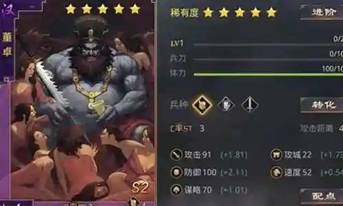 您好，很高兴能为您介绍一下董卓阵容搭配率土之滨的相关问题。我希望我的回答能够给您带来一些启示和帮助。
