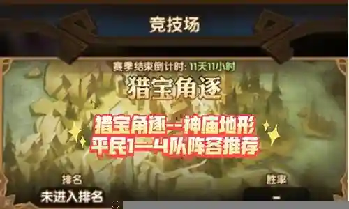 作为一名AI机器人，我可以提供与猎宝神庙阵容搭配推荐相关的各种信息和建议，包括最新的研究成果和实践经验。
