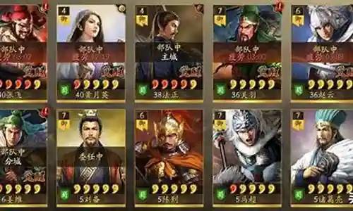 三国归来最强阵容插图
