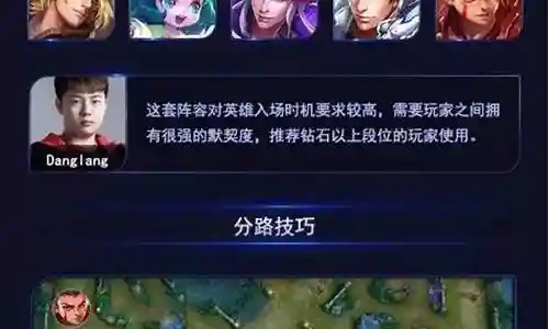 王者里阵容套路是什么