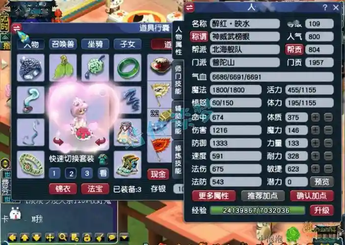 梦幻西游普陀攻修插图