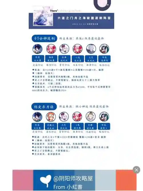 月之海新手阵容