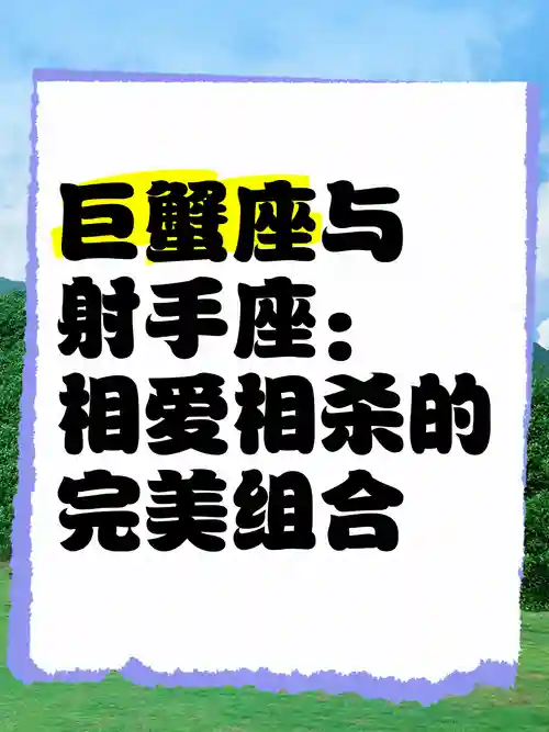 巨蟹射手阵容