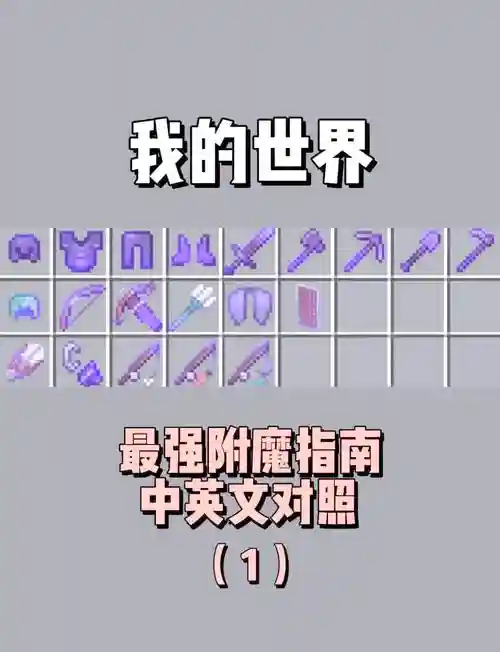 我的世界怎么调装备的属性插图1