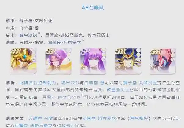 教皇双鱼阵容插图