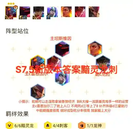 刺客大虫阵容插图