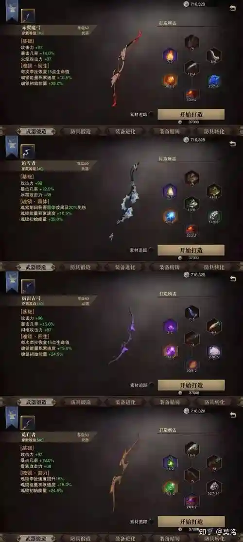 猎魂觉醒长弓武器专精技能插图