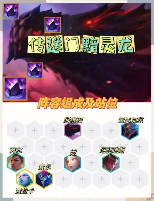 手游英雄联盟灵龙阵容搭配插图