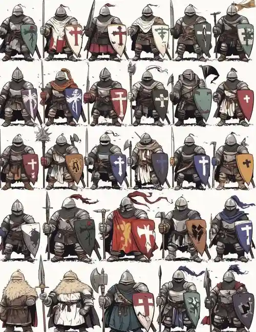 骑士元素阵容插图
