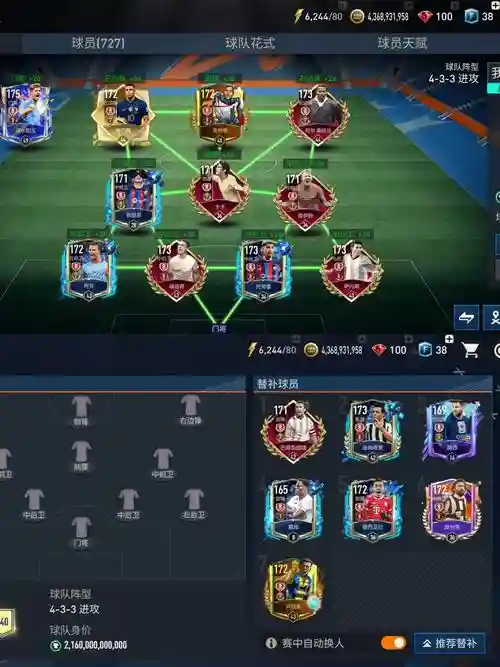 fifa梦想阵容