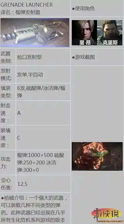 生化危机6装备用法