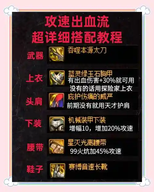 dnf加出血伤害的辅助装备插图