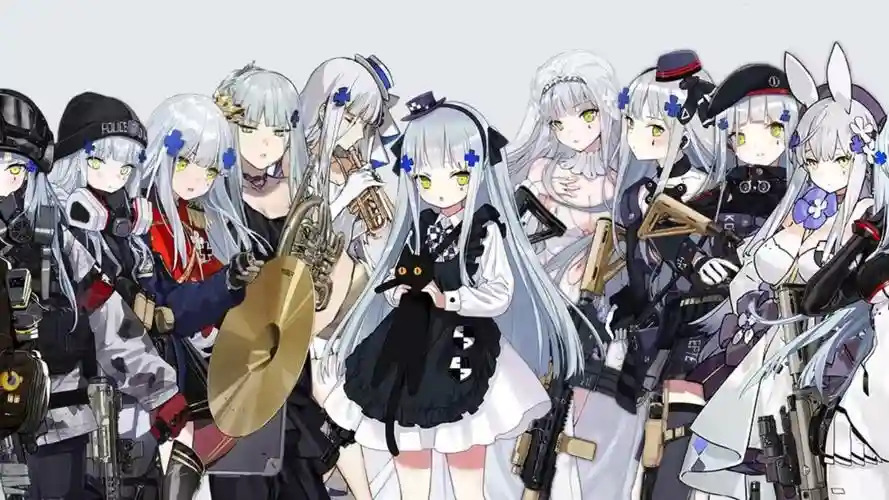 少女前阵容插图