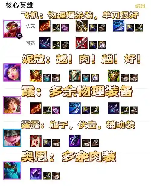 卓尔不群阵容搭配怪兽
