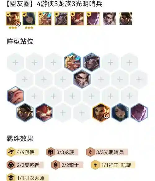 光明阵容玩法插图