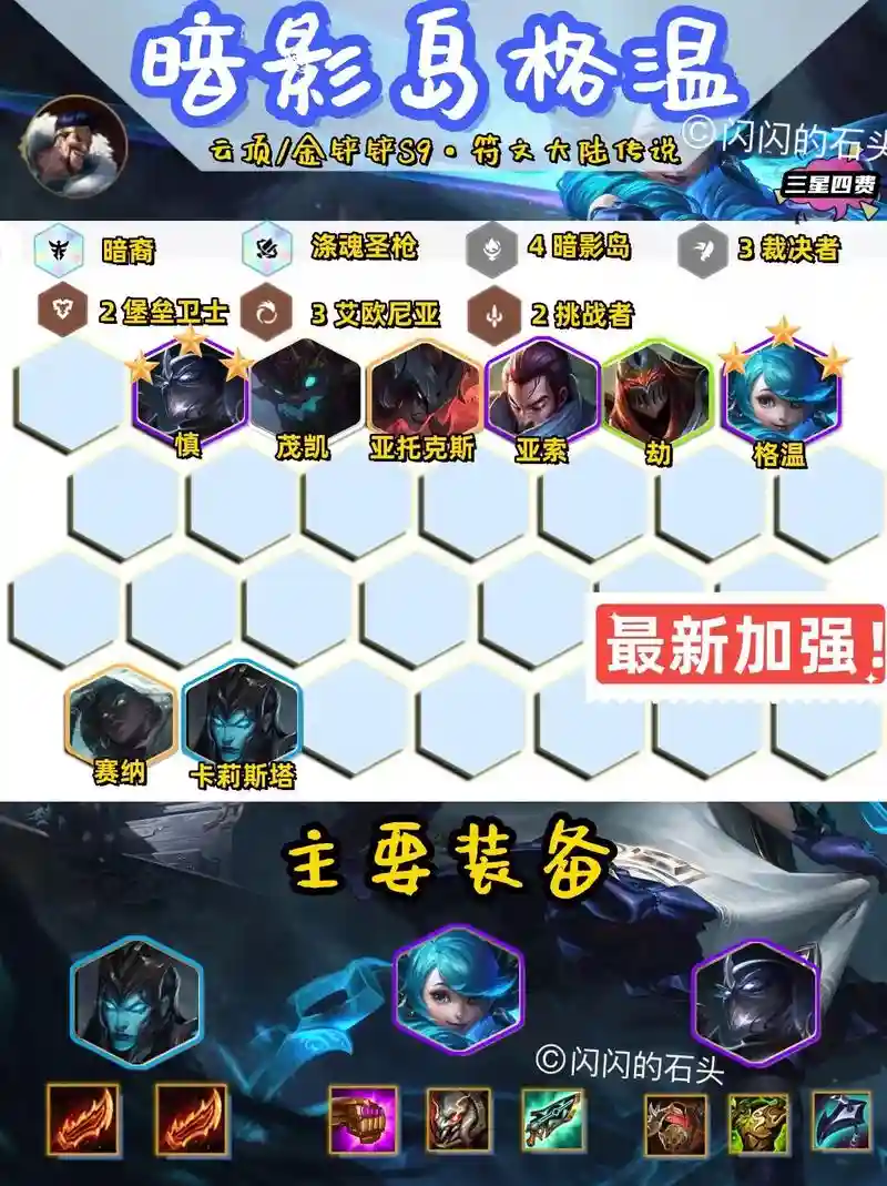 封印暗影阵容插图