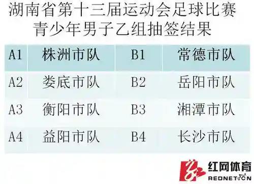 株洲省运会阵容插图
