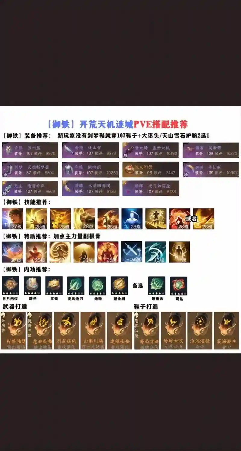 逆水寒铁衣53级怎么配技能，逆水寒铁衣是什么属性攻击