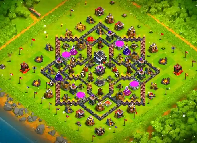 部落冲突自制九本阵容搭配,部落冲突九本好看阵型链接插图 部落冲突自制九本阵容搭配,部落冲突九本好看阵型链接插图