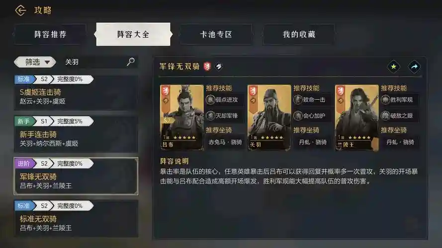 重返帝国阵容关羽搭配，重返帝国抽奖插图1