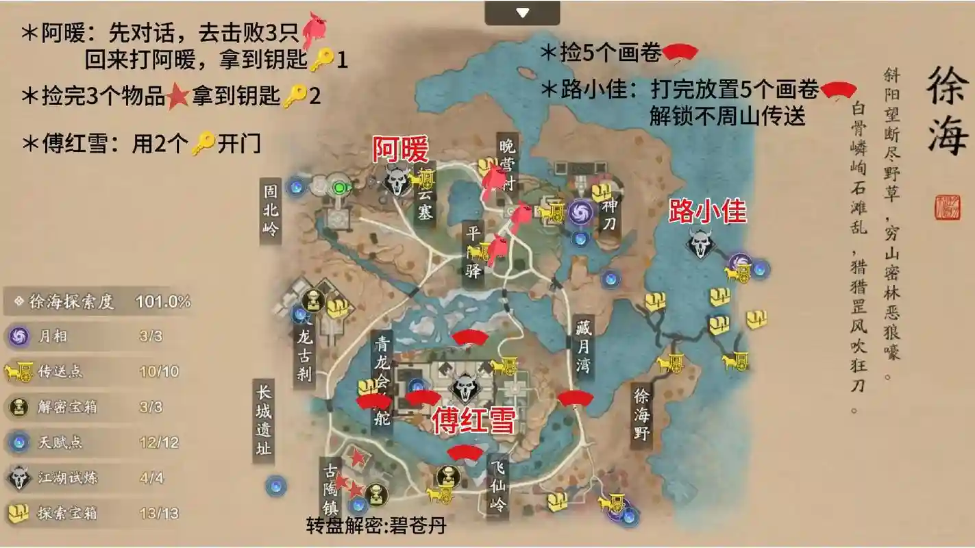 天刀人物志攻略，天刀任务攻略