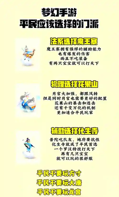 梦幻西游手游非人民币玩家职业选择，梦幻西游手游什么职业省钱插图