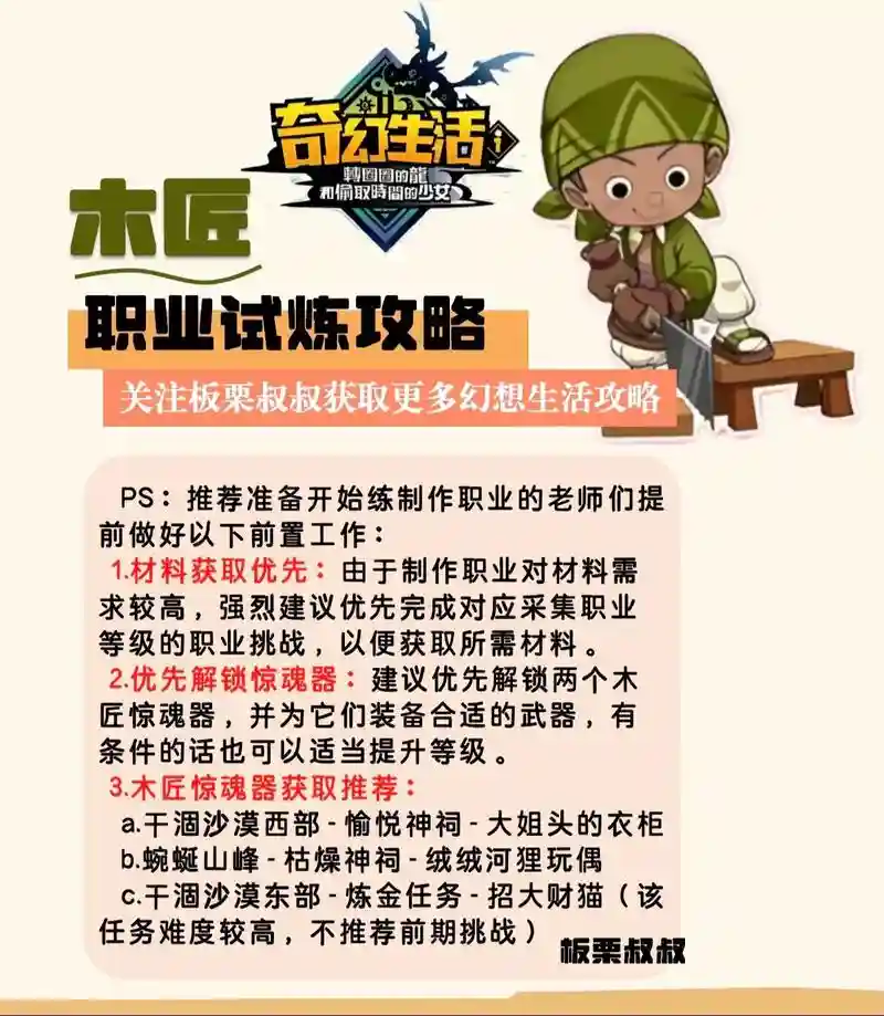 领地人生木匠技能，领地人生木炭怎么得插图1