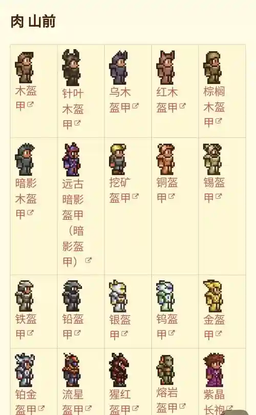 r泰拉瑞亚防岩浆装备，泰拉瑞亚防岩浆饰品