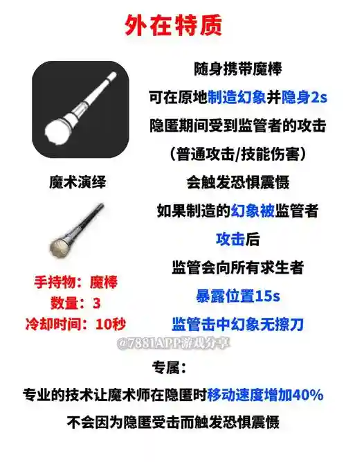 第五人格魔术师人格攻略，第五人格魔术师实战教学插图