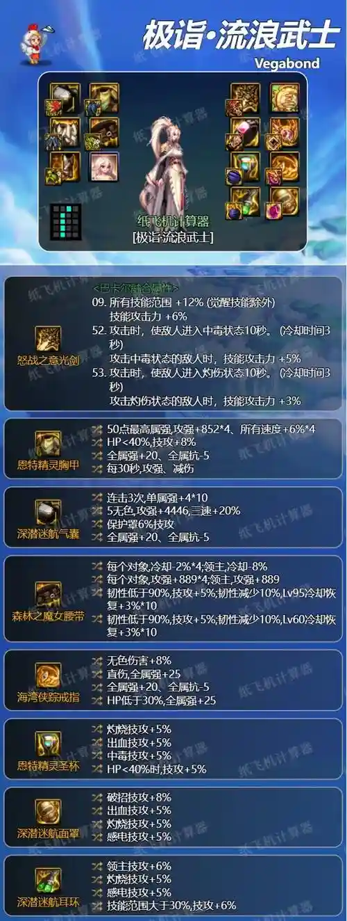 90版本流浪武士毕业武器插图