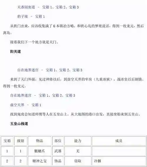 风云之七武器技能,风云之七武器攻略插图 风云之七武器技能,风云之七武器攻略插图