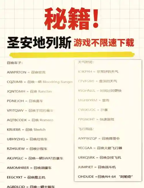 圣安地列斯怎么用武器，圣安地列斯武器秘籍大全插图1