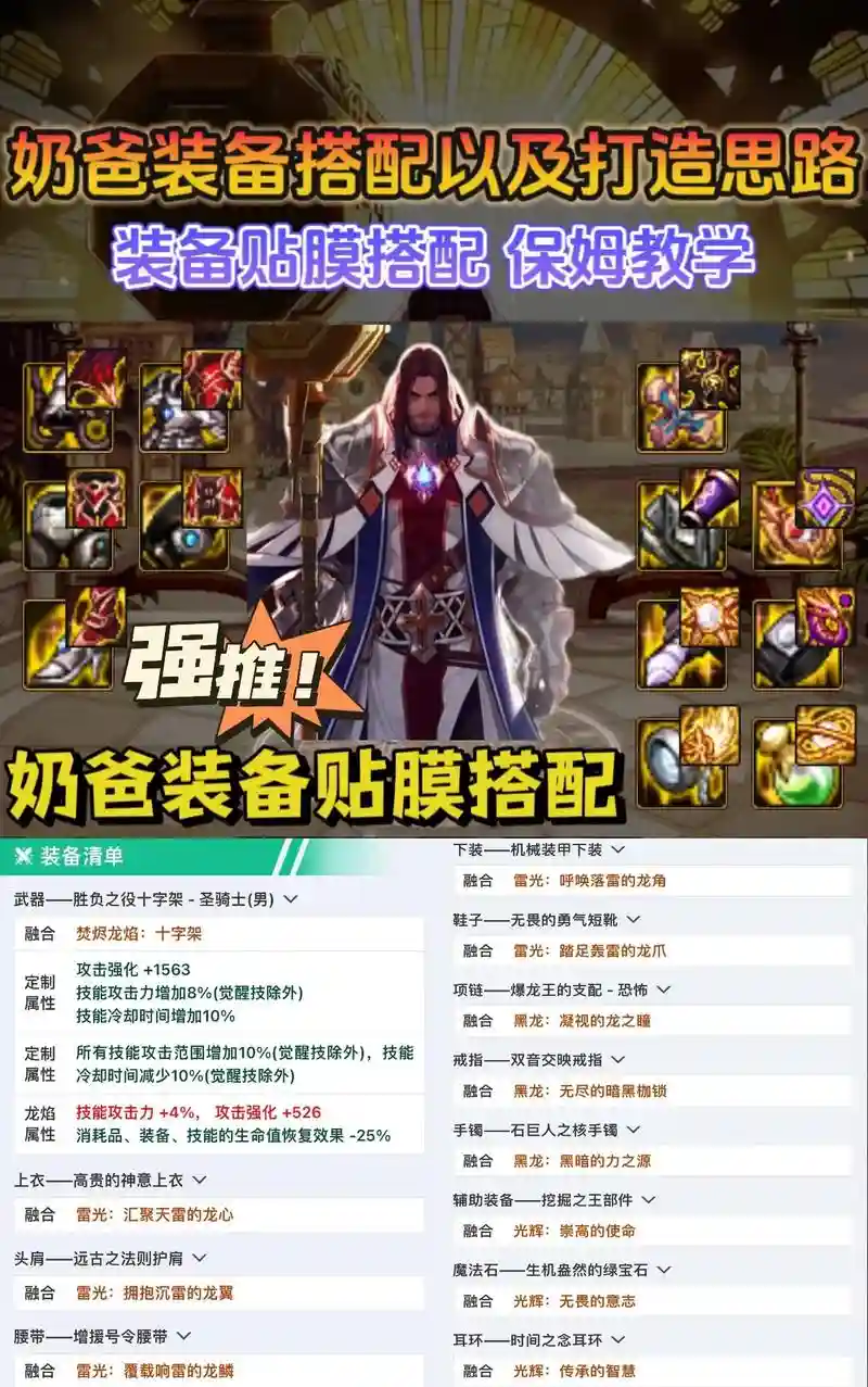 奶爸右边毕业装备，奶爸的毕业装备插图