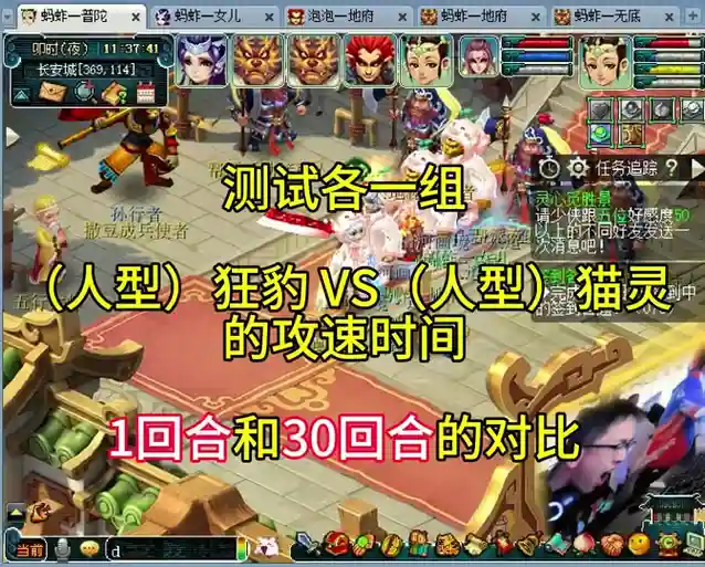 梦幻西游by狂豹猫灵，梦幻西游狂豹和猫灵插图