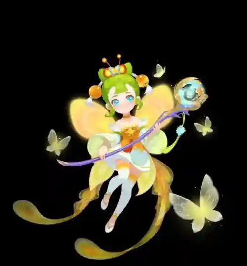梦幻西游手游q版玄彩蛾，梦幻西游手游炫彩娥