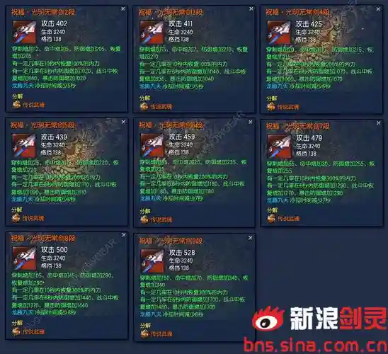 剑灵符咒师武器，剑灵符咒师武器排行插图