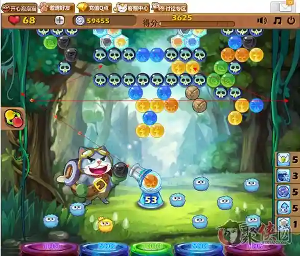 开心泡泡猫124关攻略,开心泡泡猫200关攻略插图 开心泡泡猫124关攻略,开心泡泡猫200关攻略插图