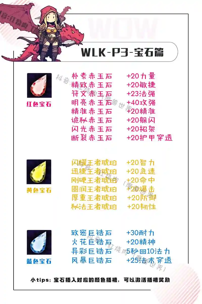 wow7.3武器战插什么宝石，tbc武器战堆什么属性