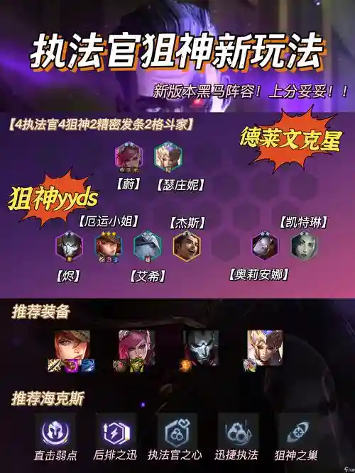 执法怎么搭配阵容，执法队伍是什么