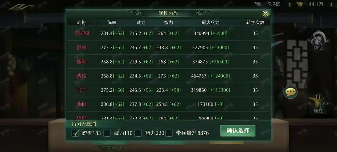 卧龙吟2马超阵容搭配推荐，卧龙吟战马属性列表