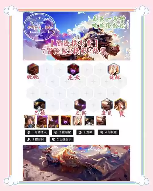 冒险岛2阵容搭配，冒险岛2角色推荐